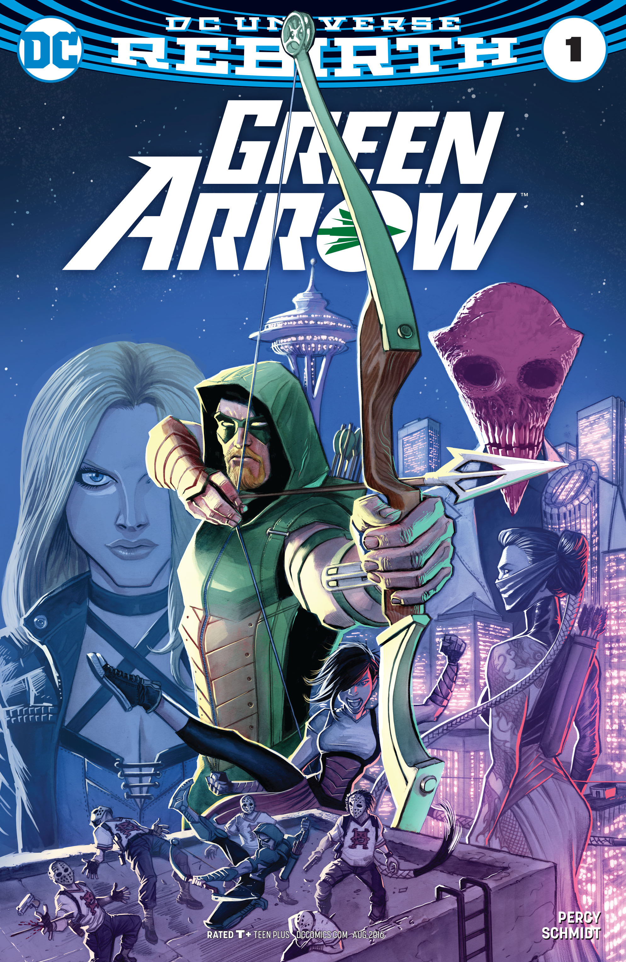 Read online Green Arrow (2016) comic -  Issue #1 - 1