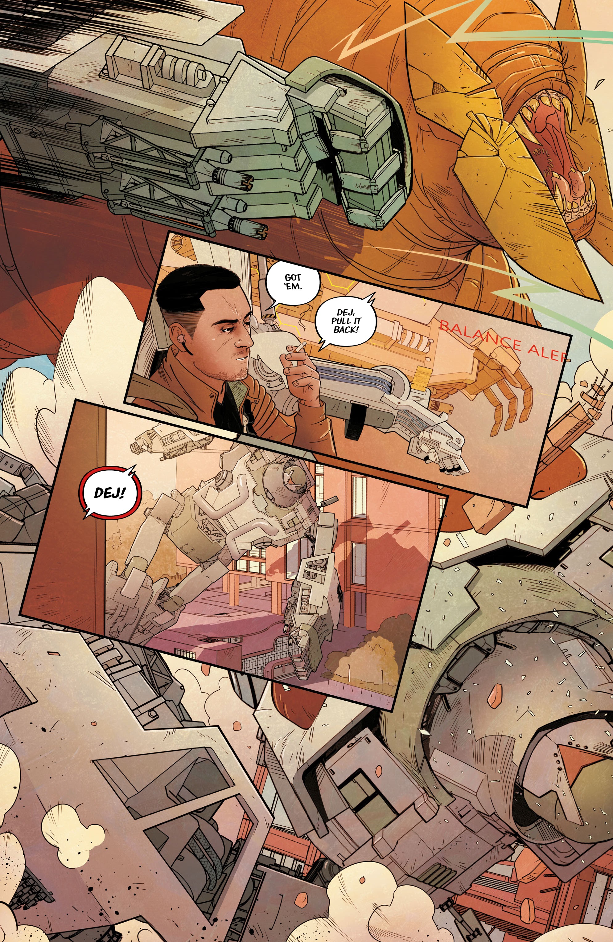 Read online We Ride Titans comic -  Issue #1 - 6