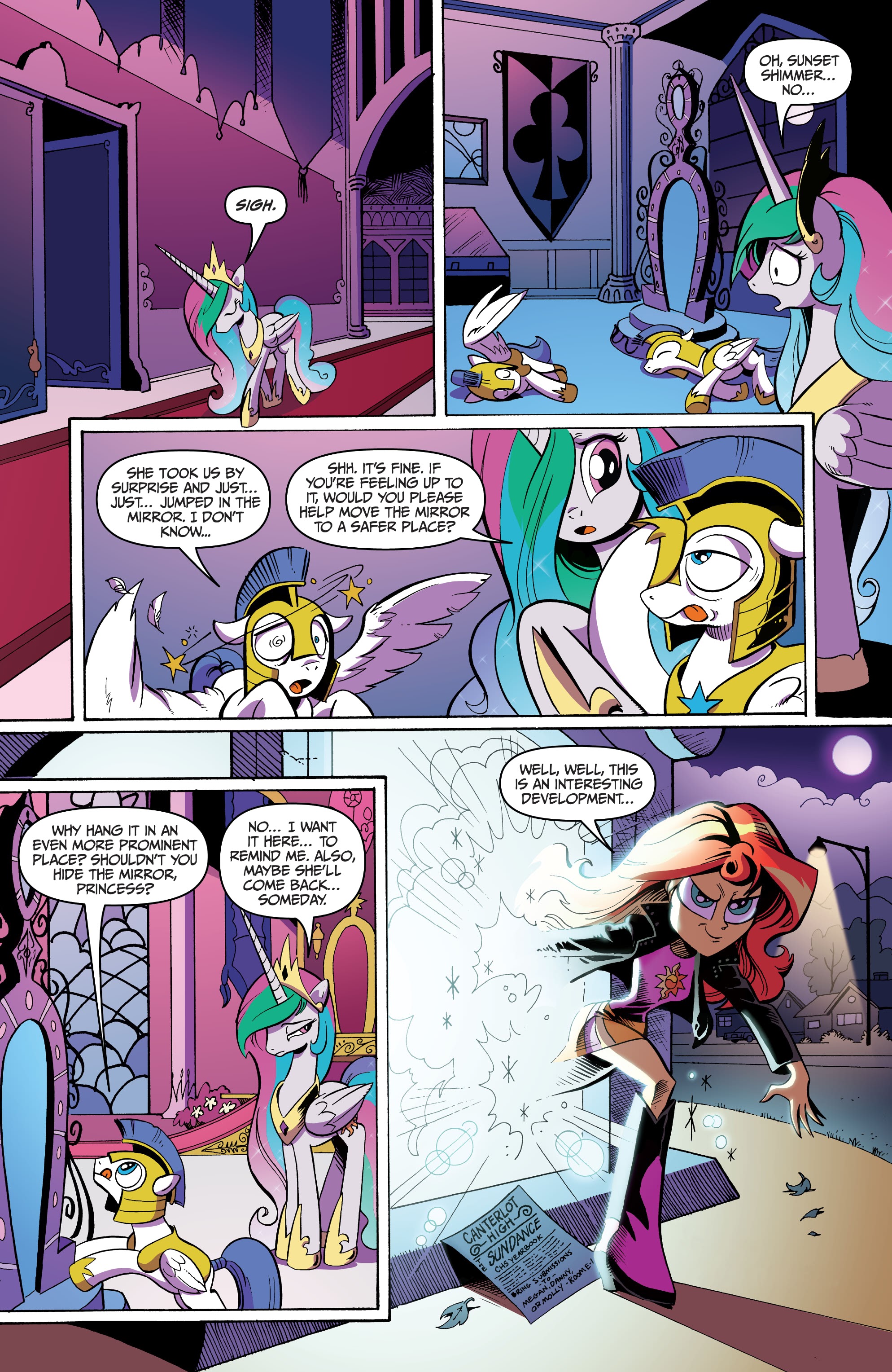 Read online My Little Pony Equestria Girls: Canterlot High: March Radness comic -  Issue # Full - 41