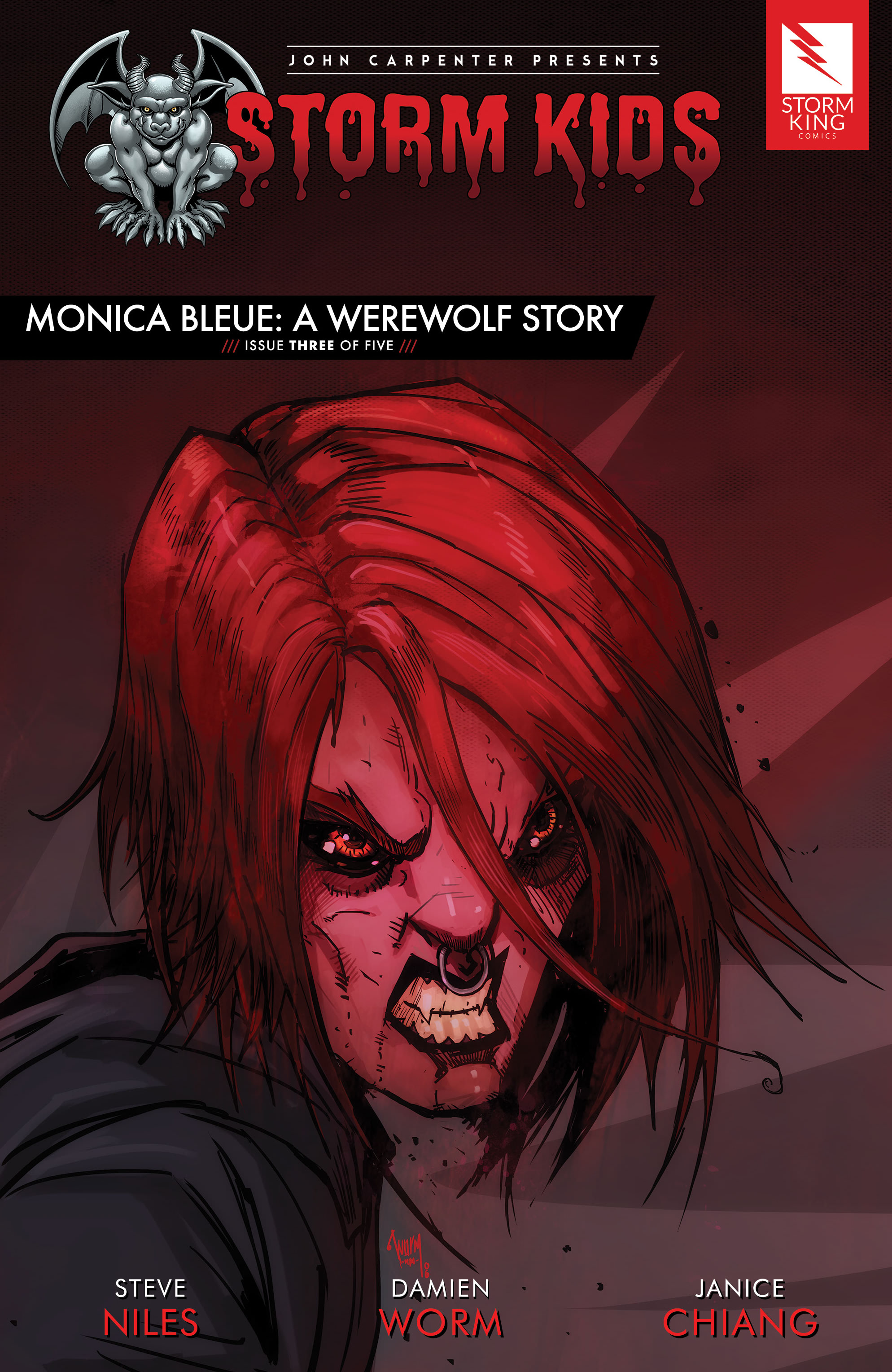 Read online John Carpenter Presents Storm Kids: Monica Bleue: A Werewolf Story comic -  Issue #3 - 1