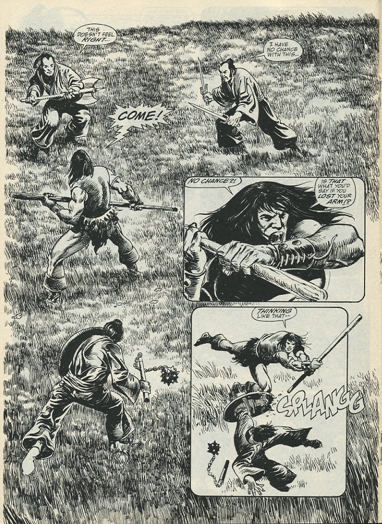 Read online The Savage Sword Of Conan comic -  Issue #184 - 34