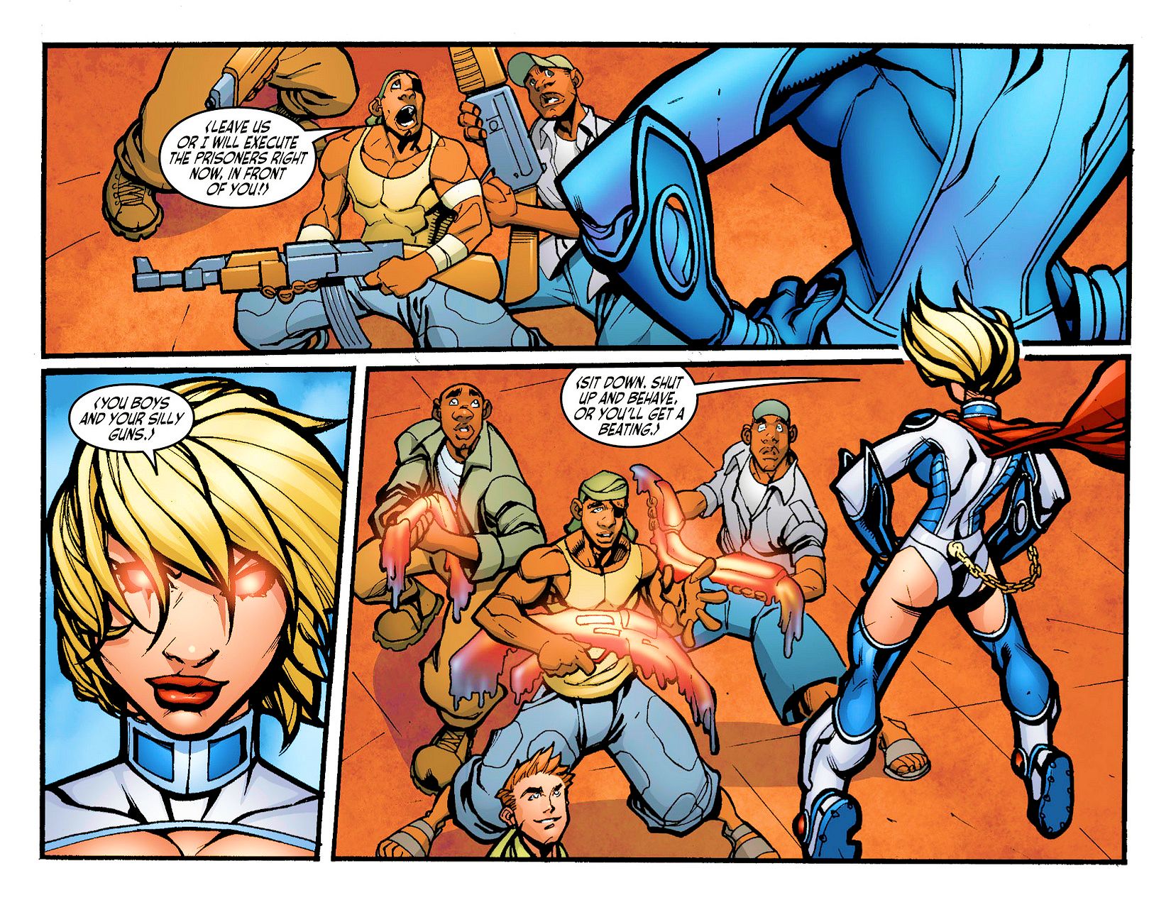 Read online Ame-Comi: Power Girl comic -  Issue #1 - 8