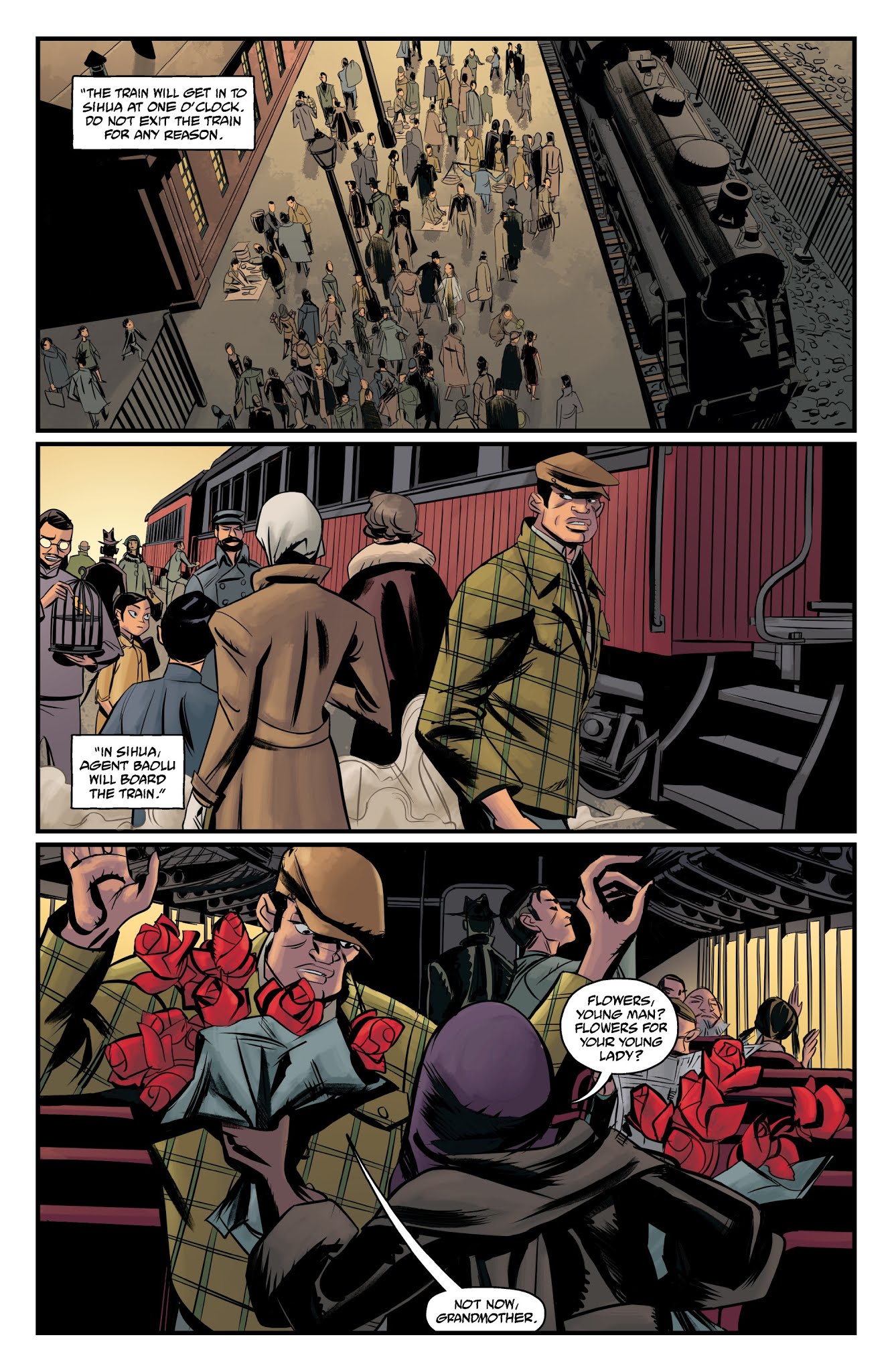 Read online Crimson Lotus comic -  Issue #2 - 4