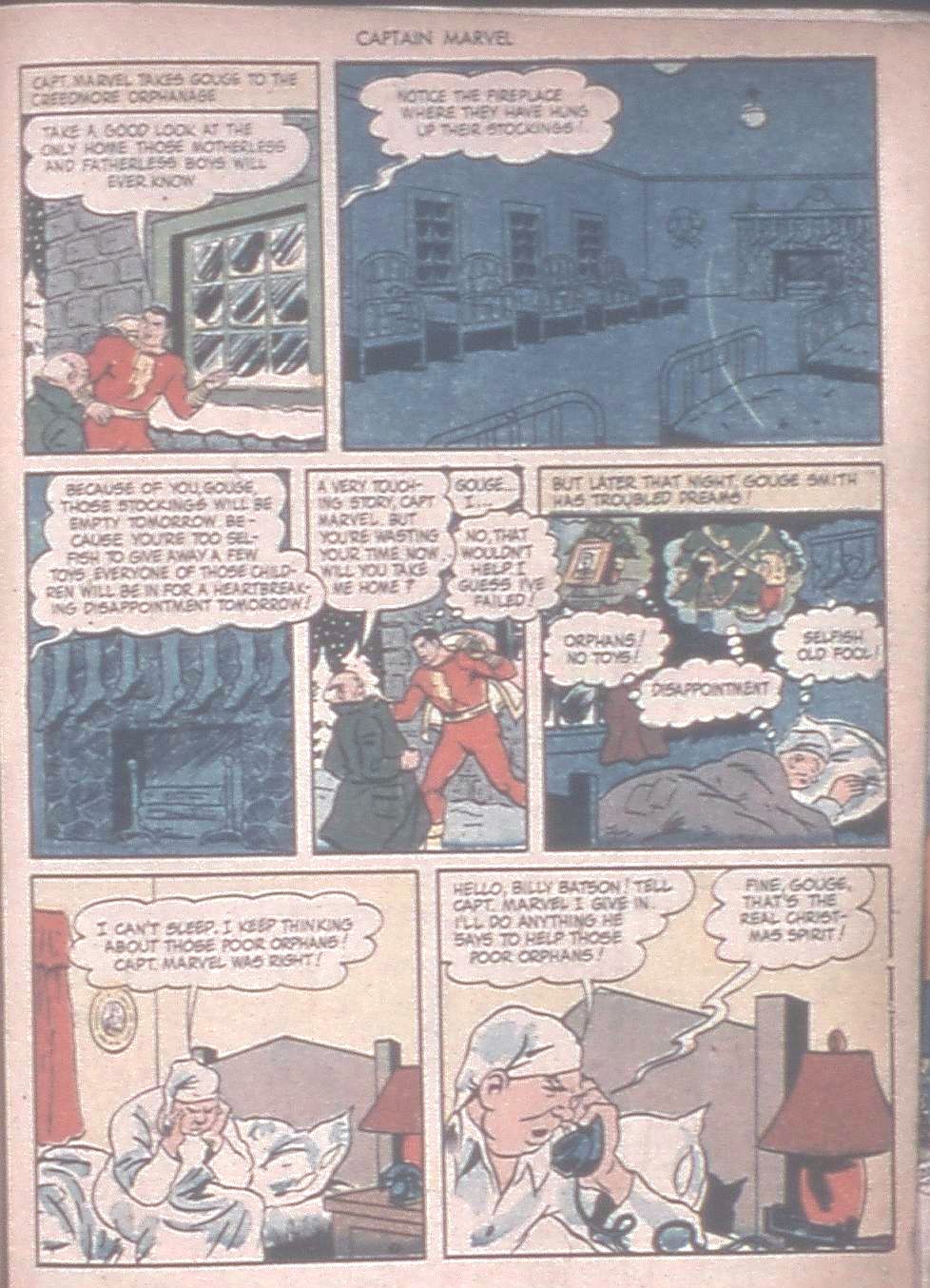 Read online Captain Marvel Adventures comic -  Issue #42 - 47