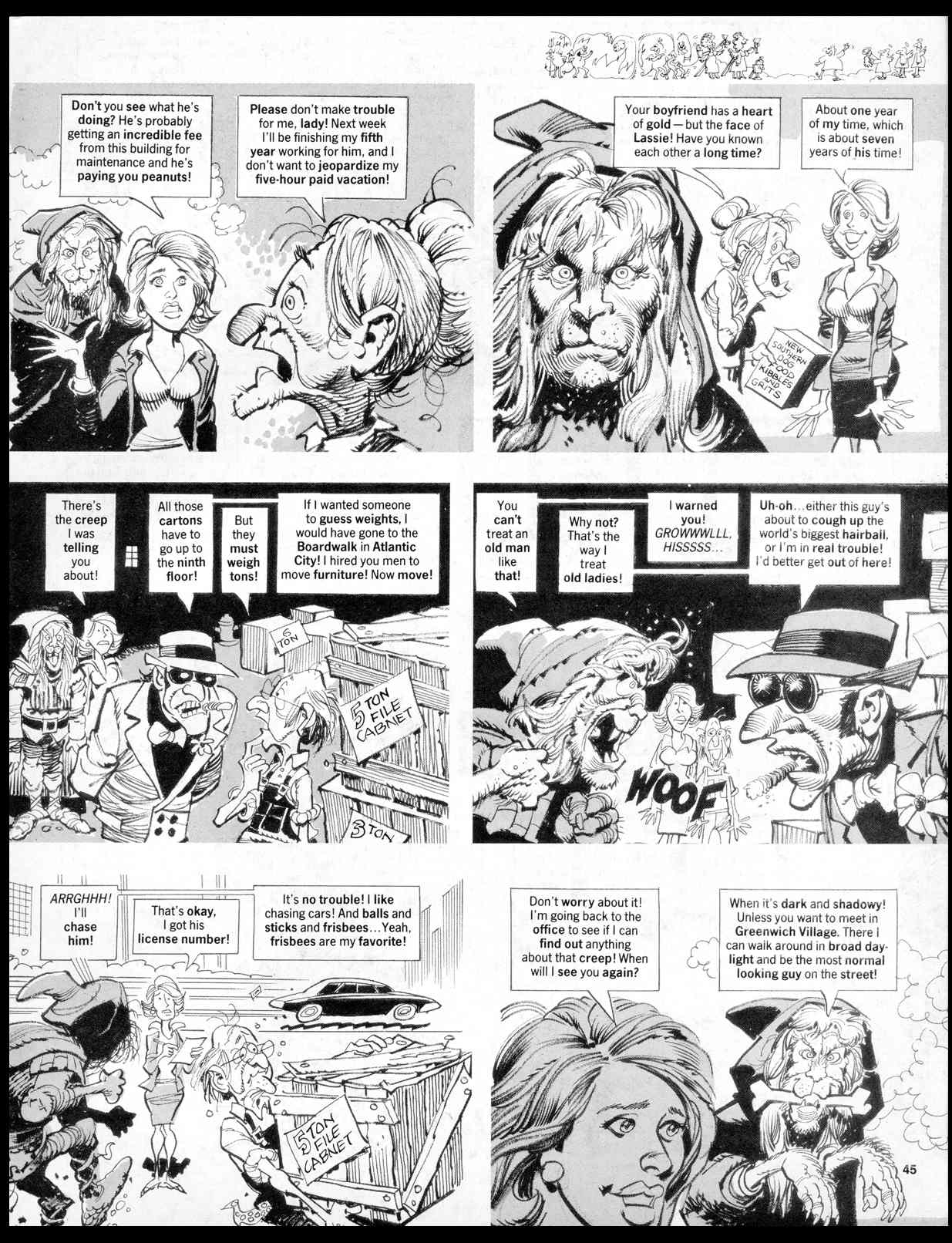 Read online MAD comic -  Issue #280 - 47