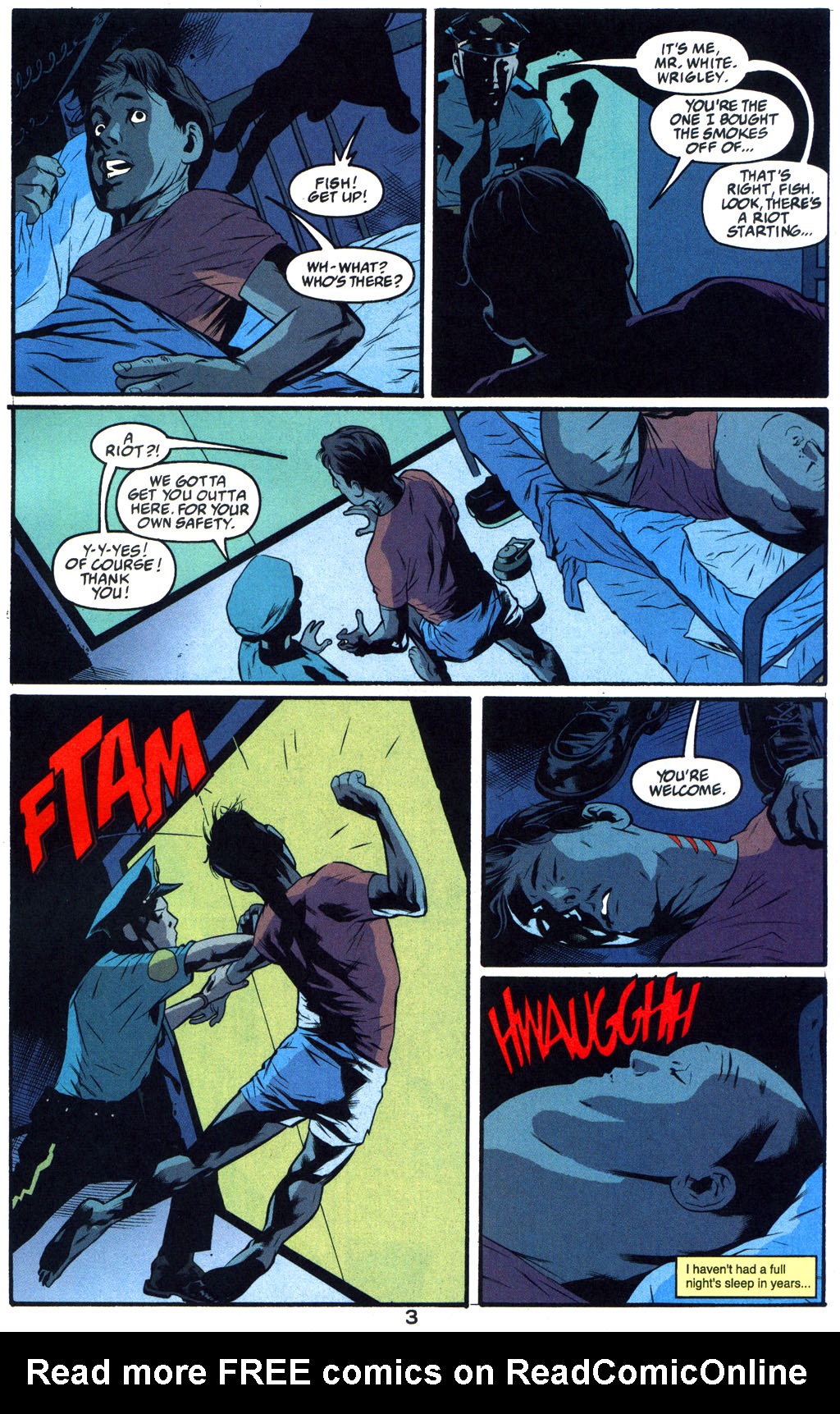 Read online Arkham Asylum: Living Hell comic -  Issue #4 - 5