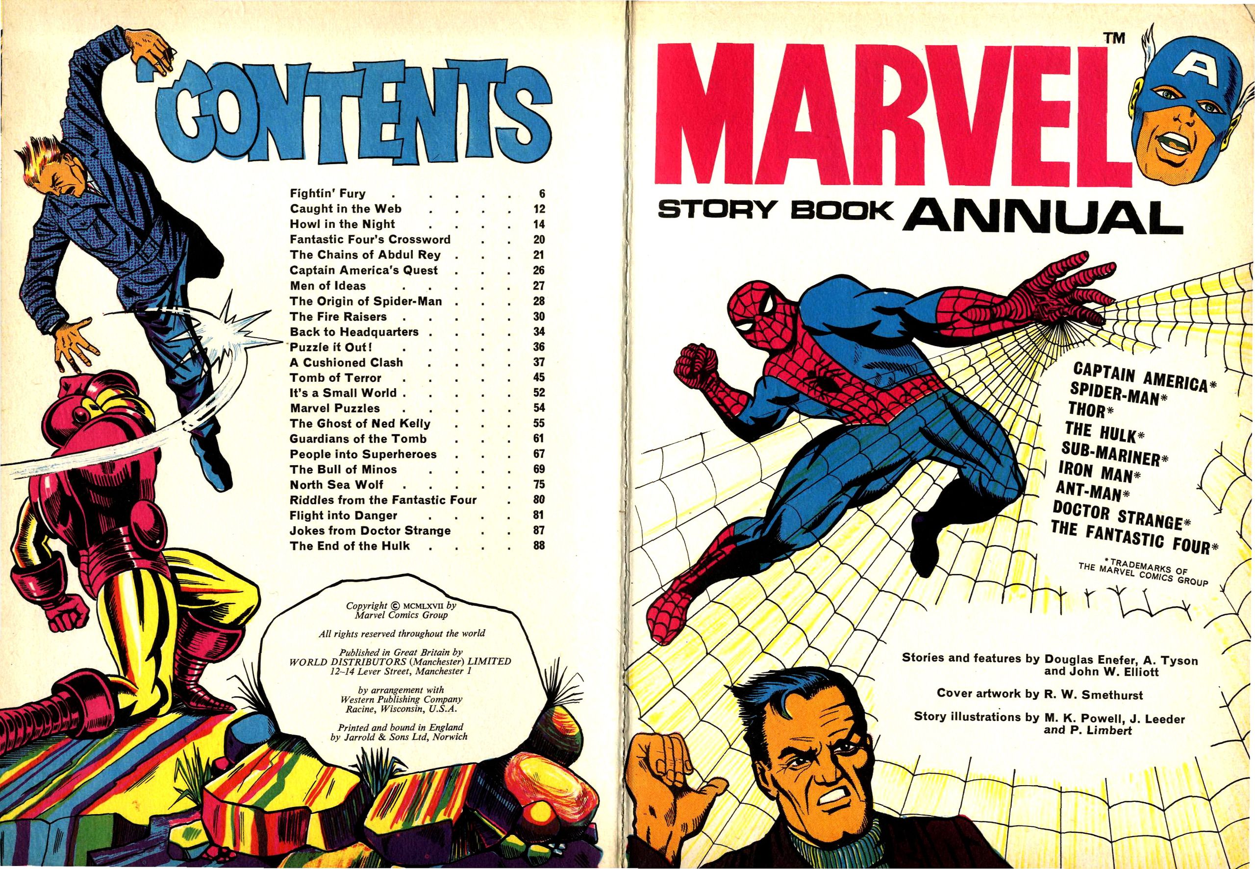 Read online Marvel Annual comic -  Issue #1967 - 3