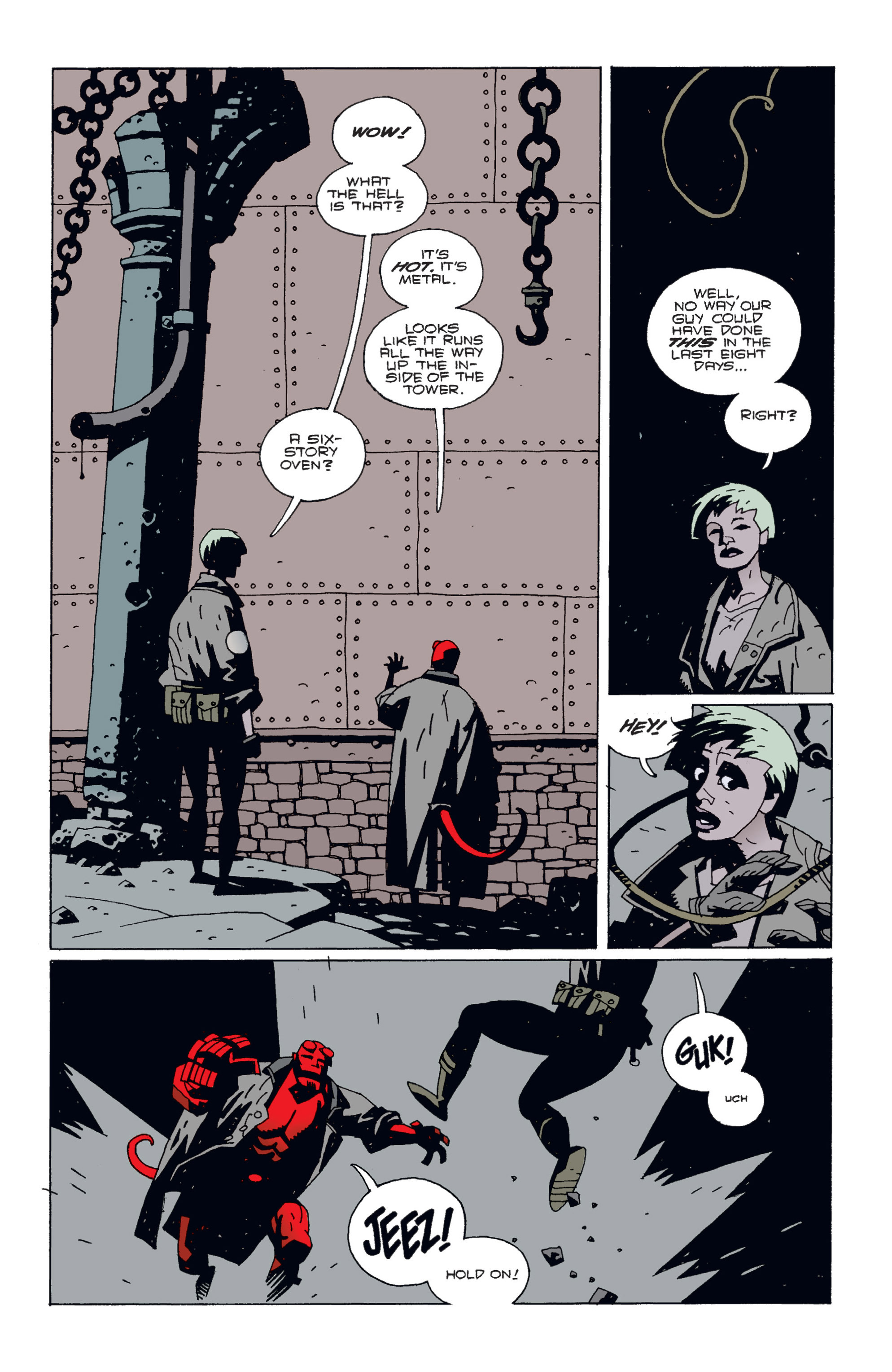 Read online Hellboy comic -  Issue #3 - 142