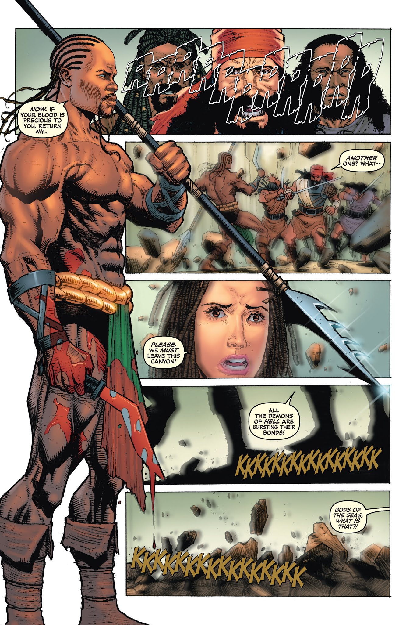 Read online Thulsa Doom comic -  Issue #1 - 9