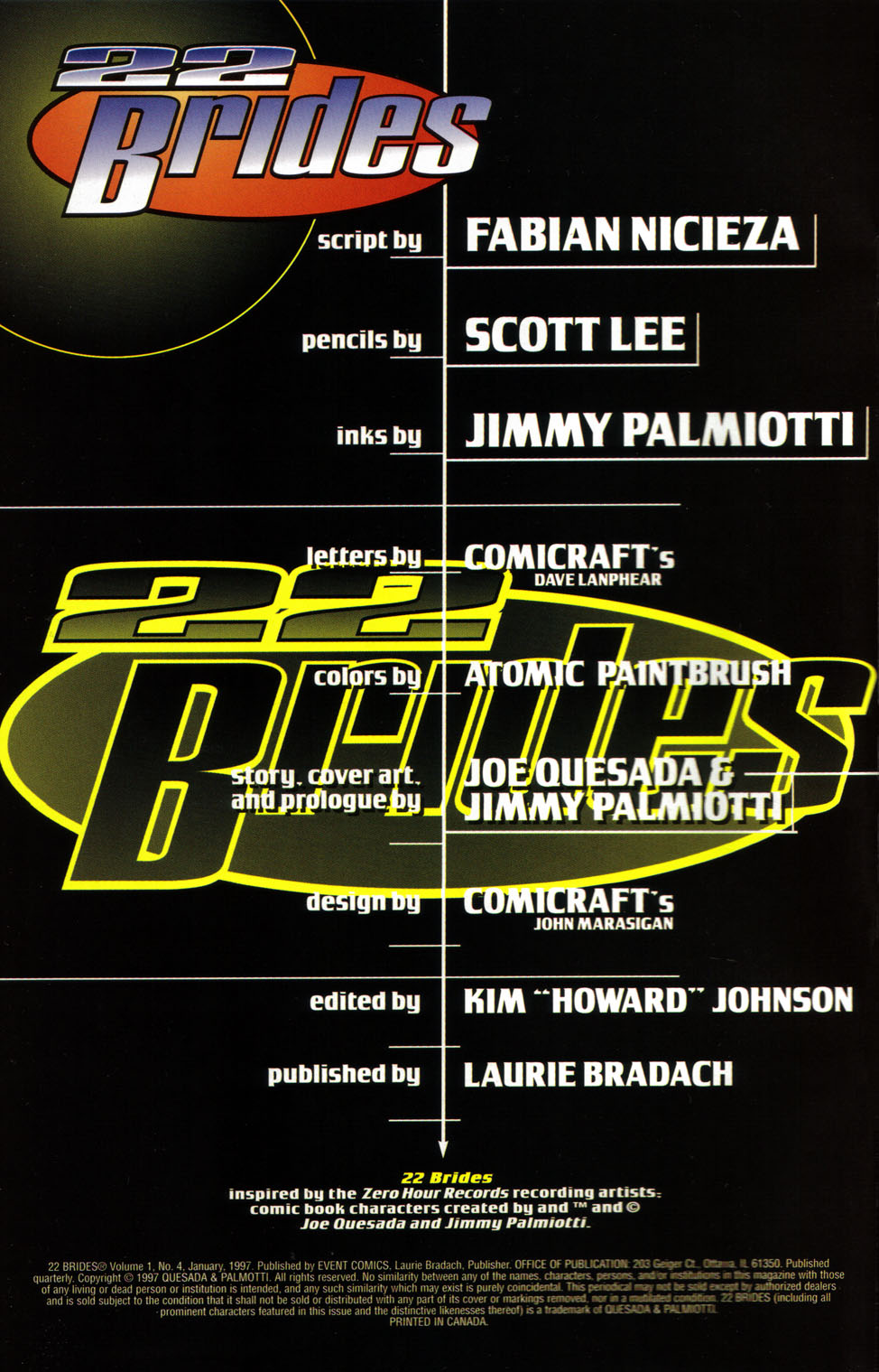 Read online 22 Brides comic -  Issue #4 - 2