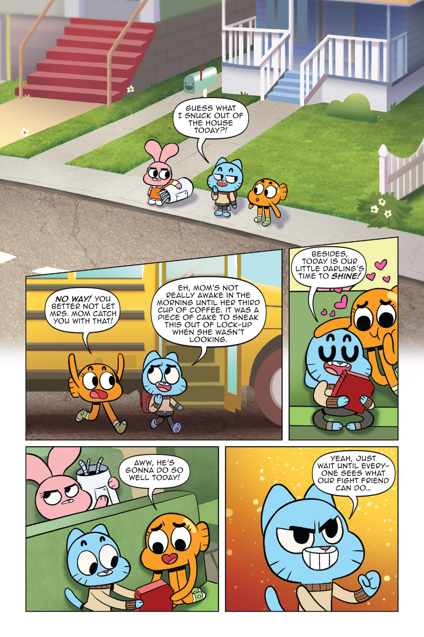 Read online The Amazing World of Gumball: Cheat Code comic -  Issue # Full - 18
