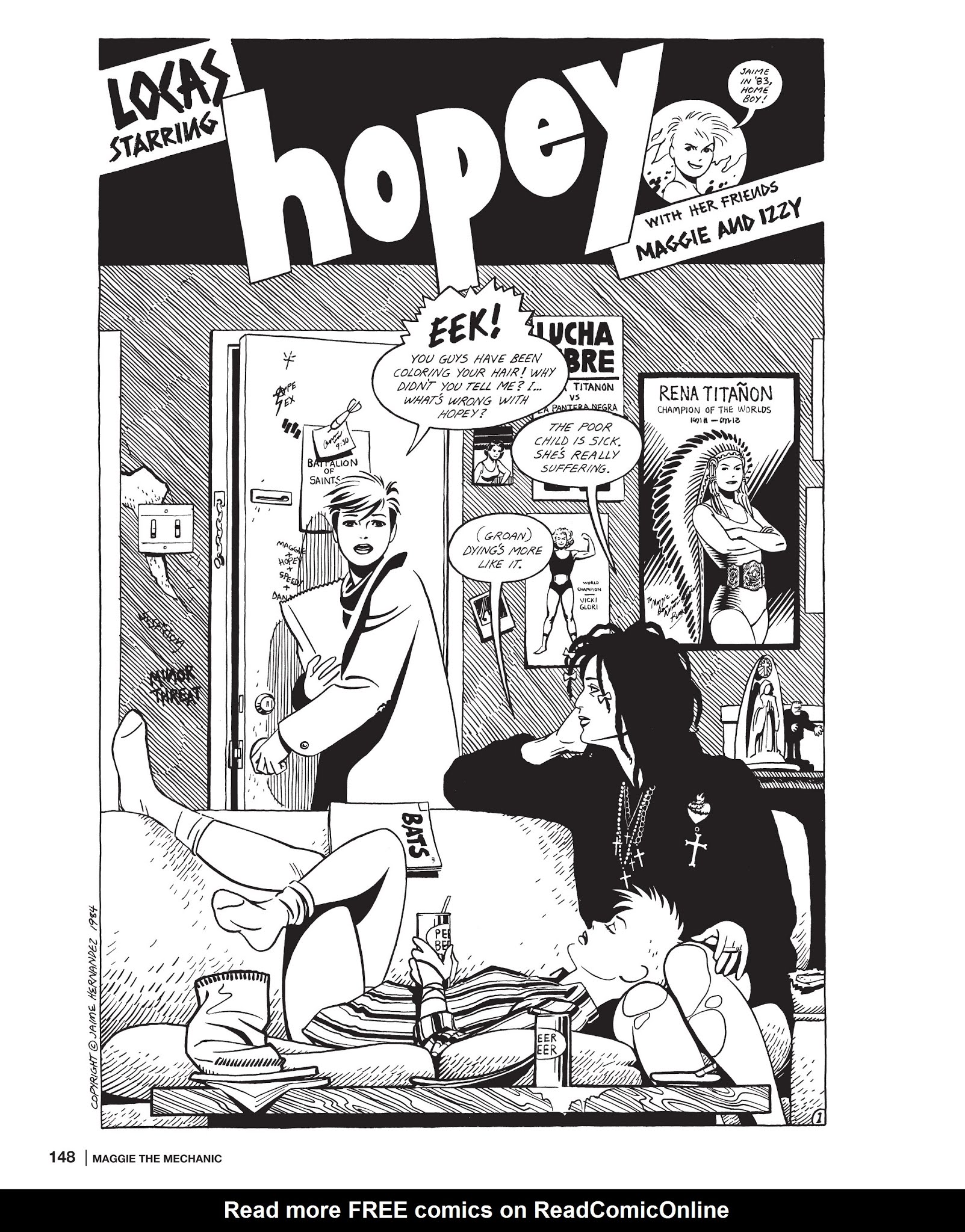 Read online Maggie the Mechanic: The Love & Rockets Library - Locas comic -  Issue # TPB (Part 2) - 49