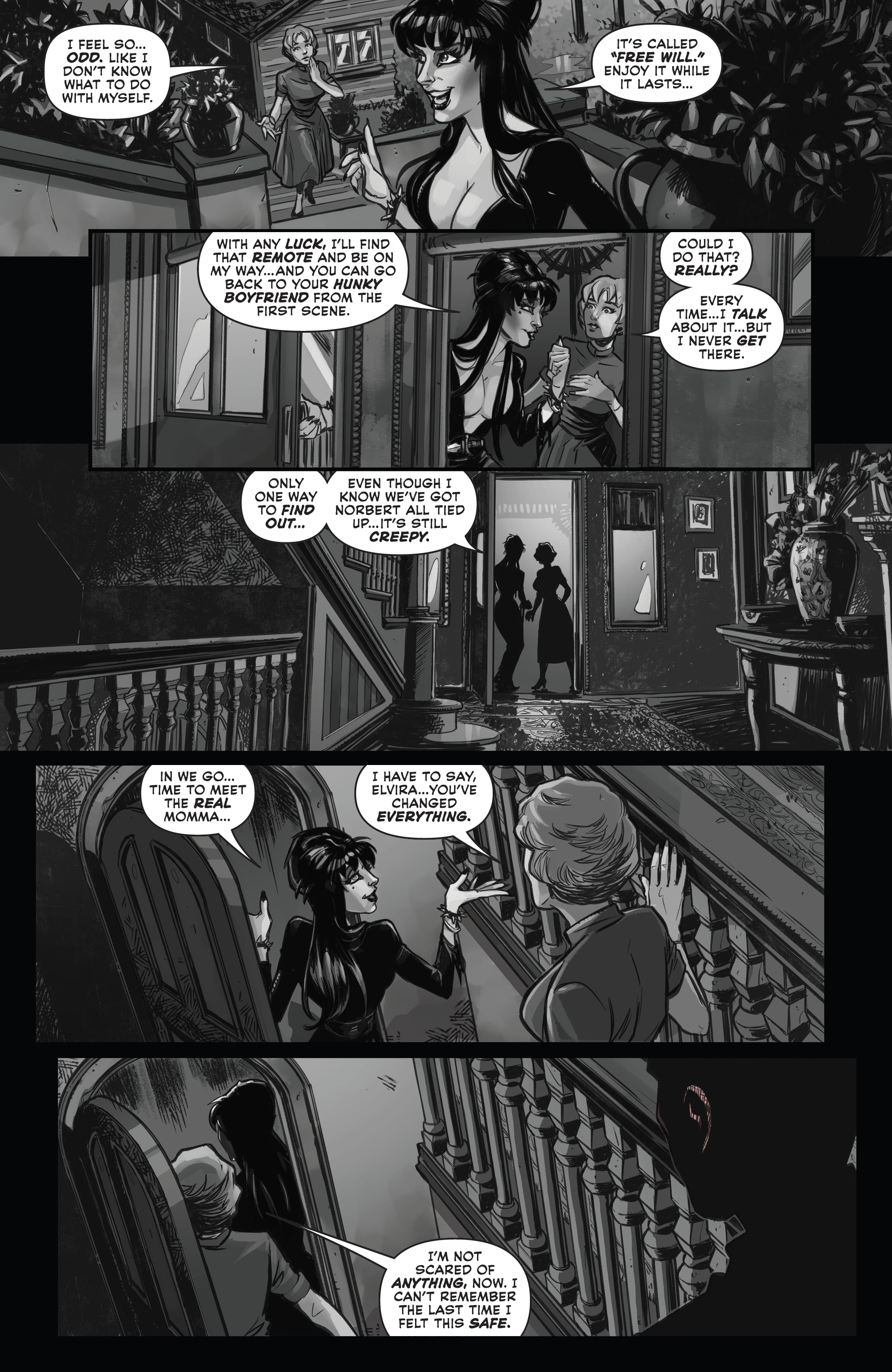 Read online Elvira in Horrorland comic -  Issue #1 - 18
