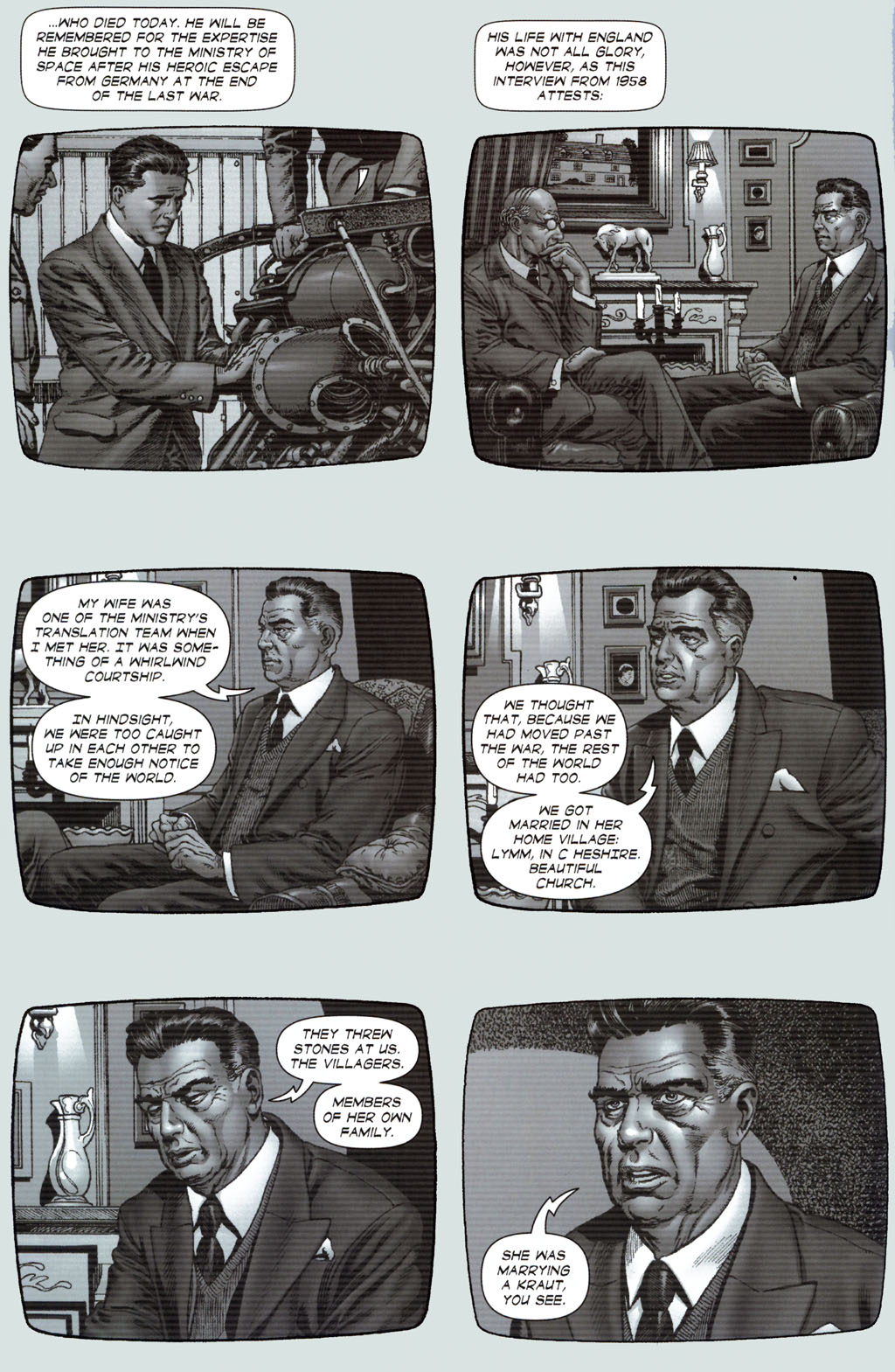 Read online Ministry of Space comic -  Issue #3 - 6