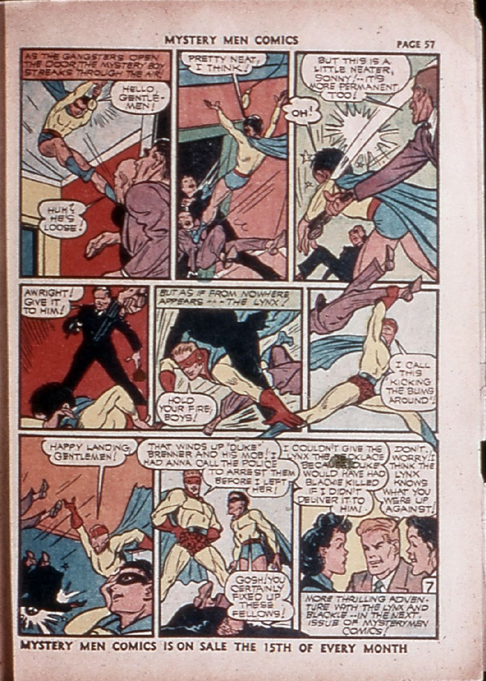 Read online Mystery Men Comics comic -  Issue #28 - 58
