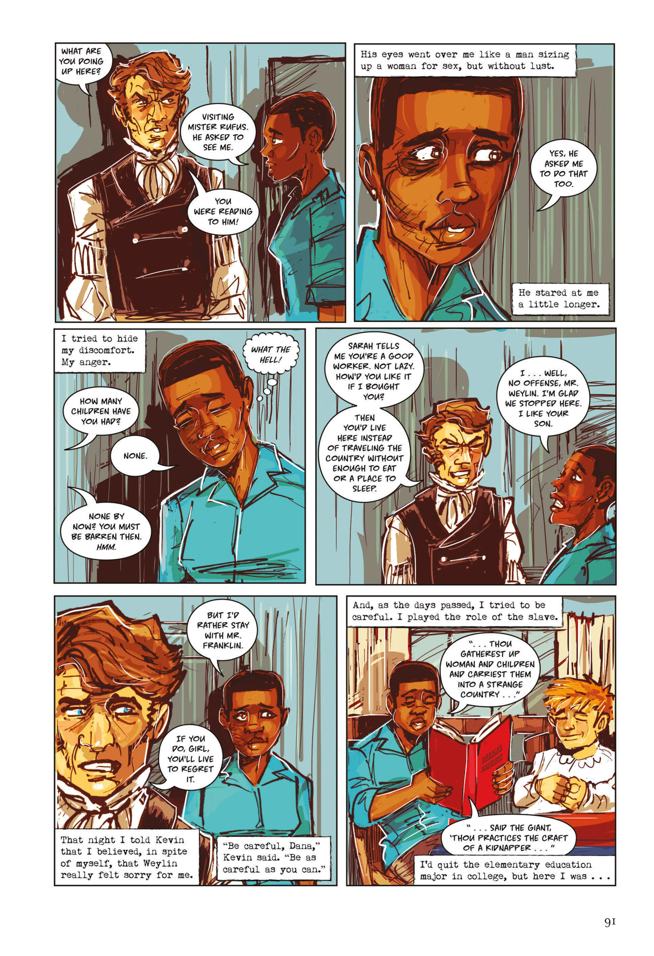 Read online Kindred: A Graphic Novel Adaptation comic -  Issue # TPB (Part 1) - 89