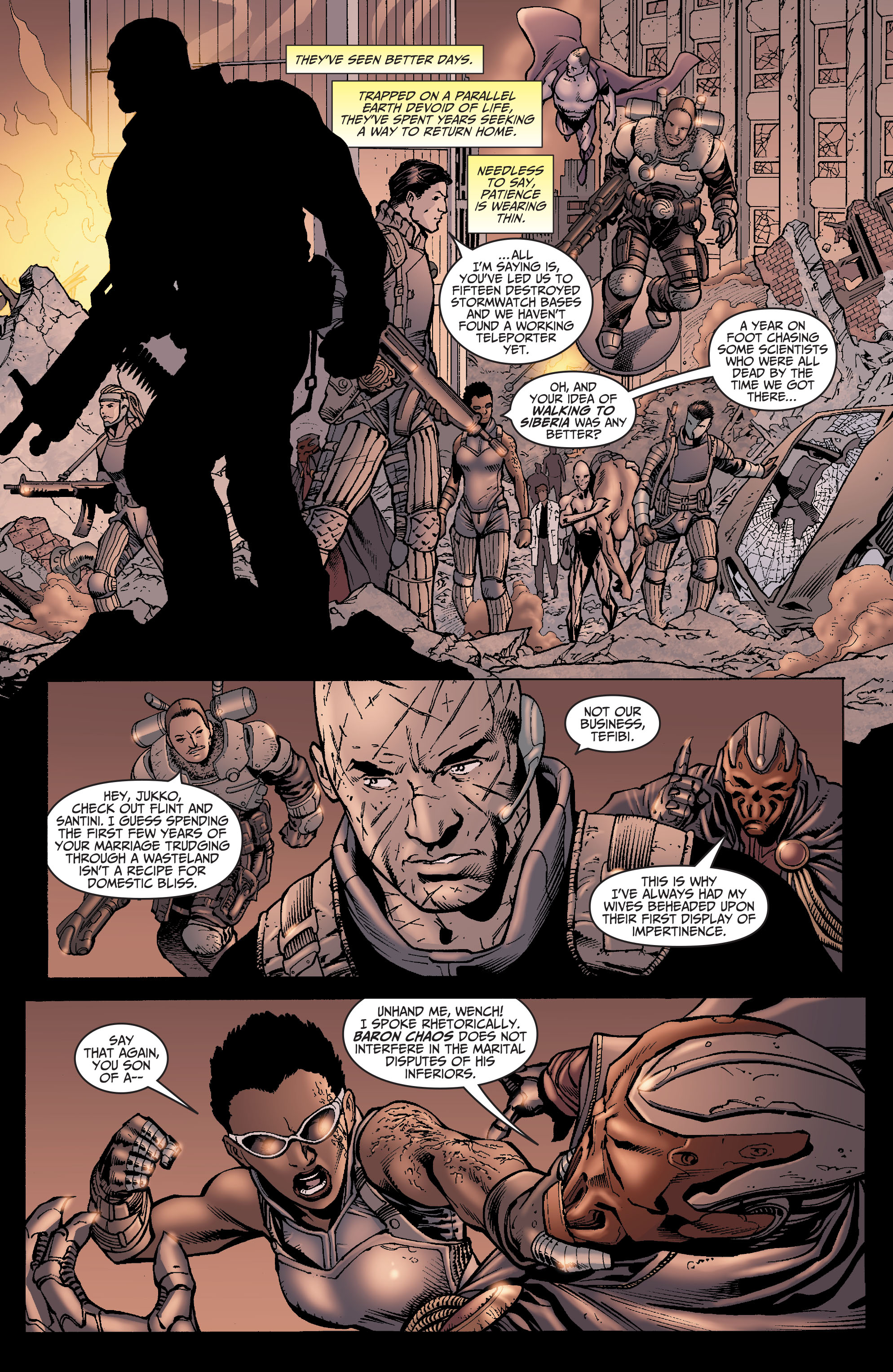 Read online WildCats (2008) comic -  Issue #9 - 21