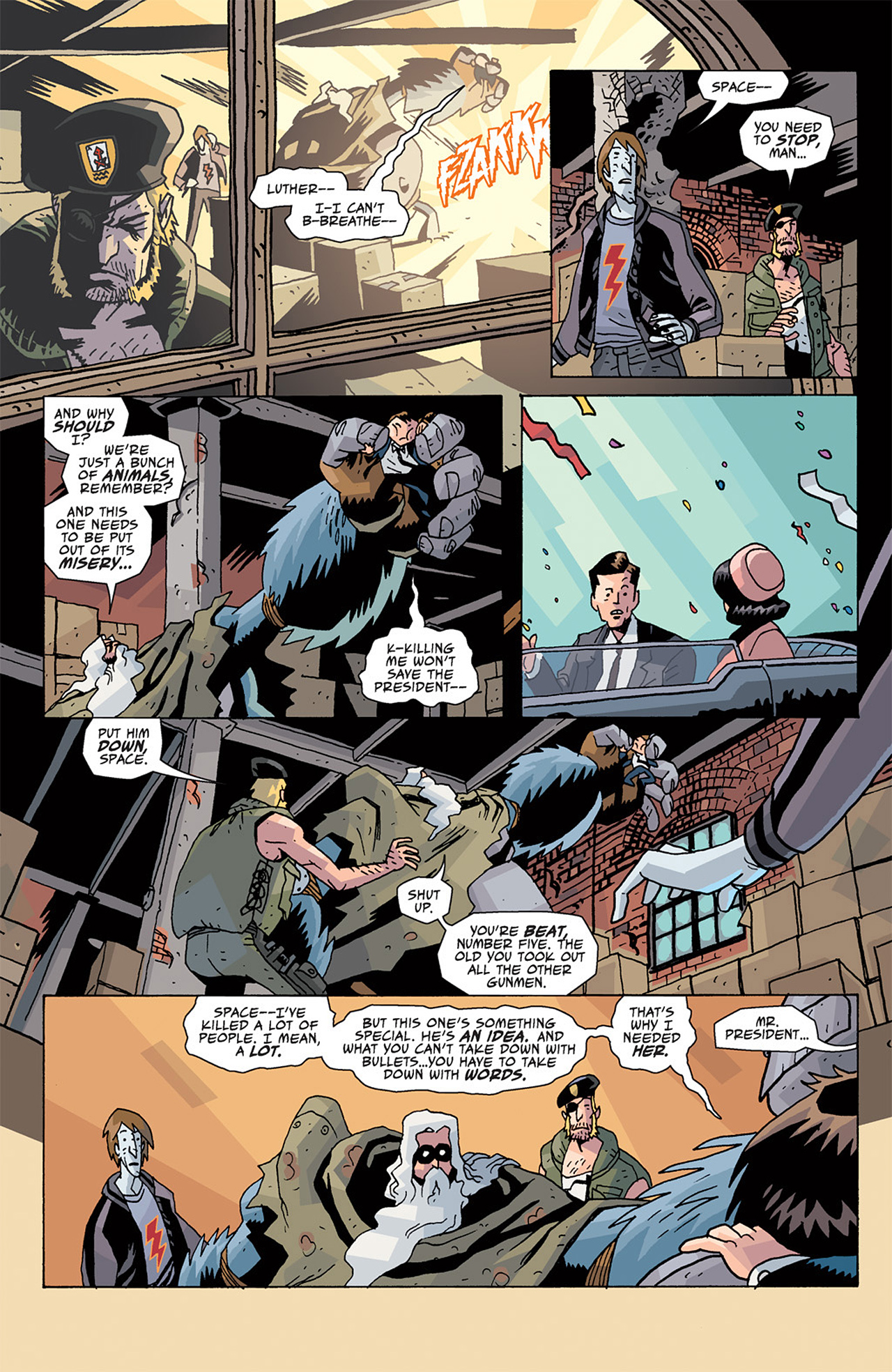 Read online The Umbrella Academy: Dallas comic -  Issue #6 - 9