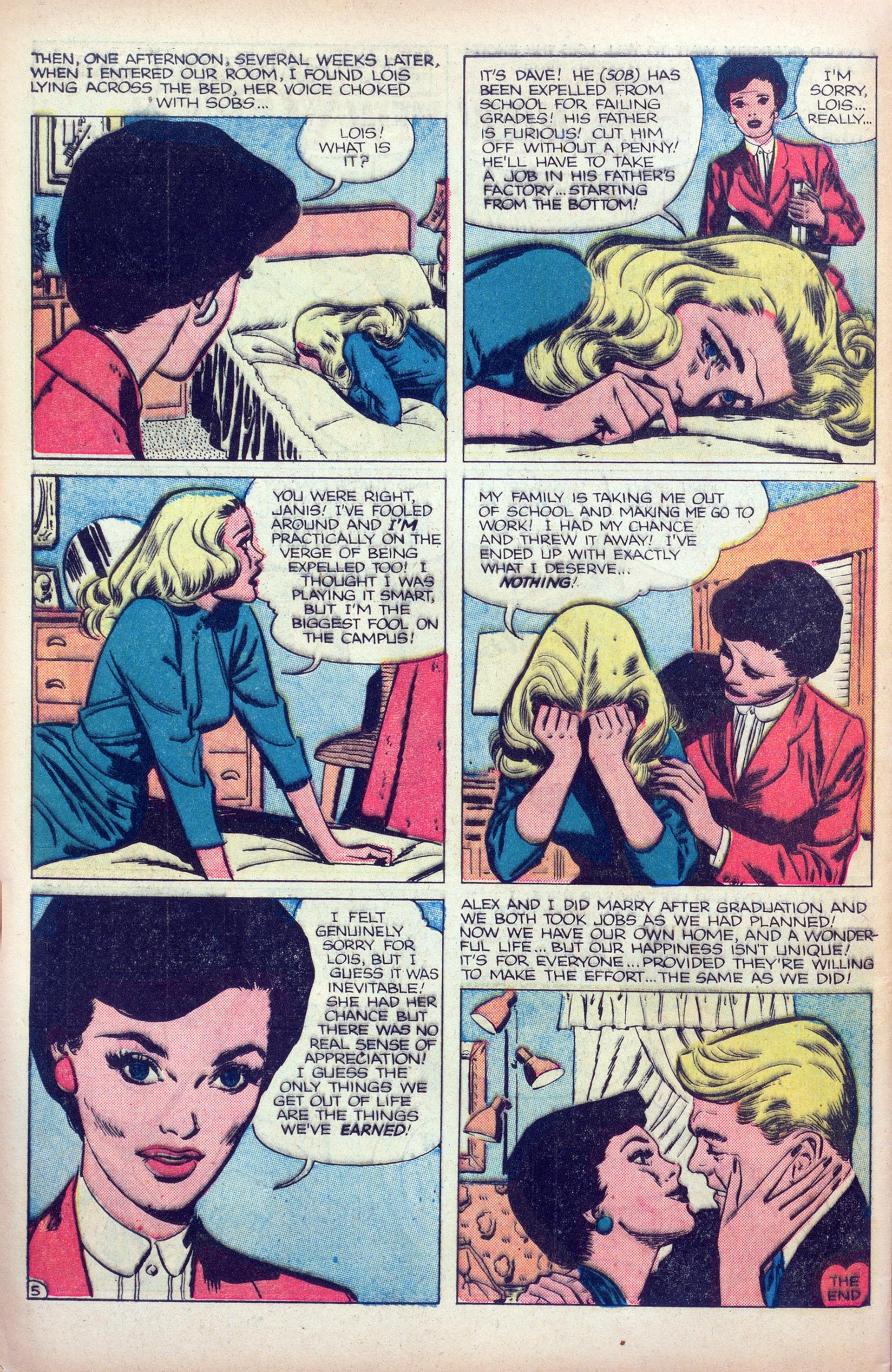 Read online Love Romances comic -  Issue #77 - 32