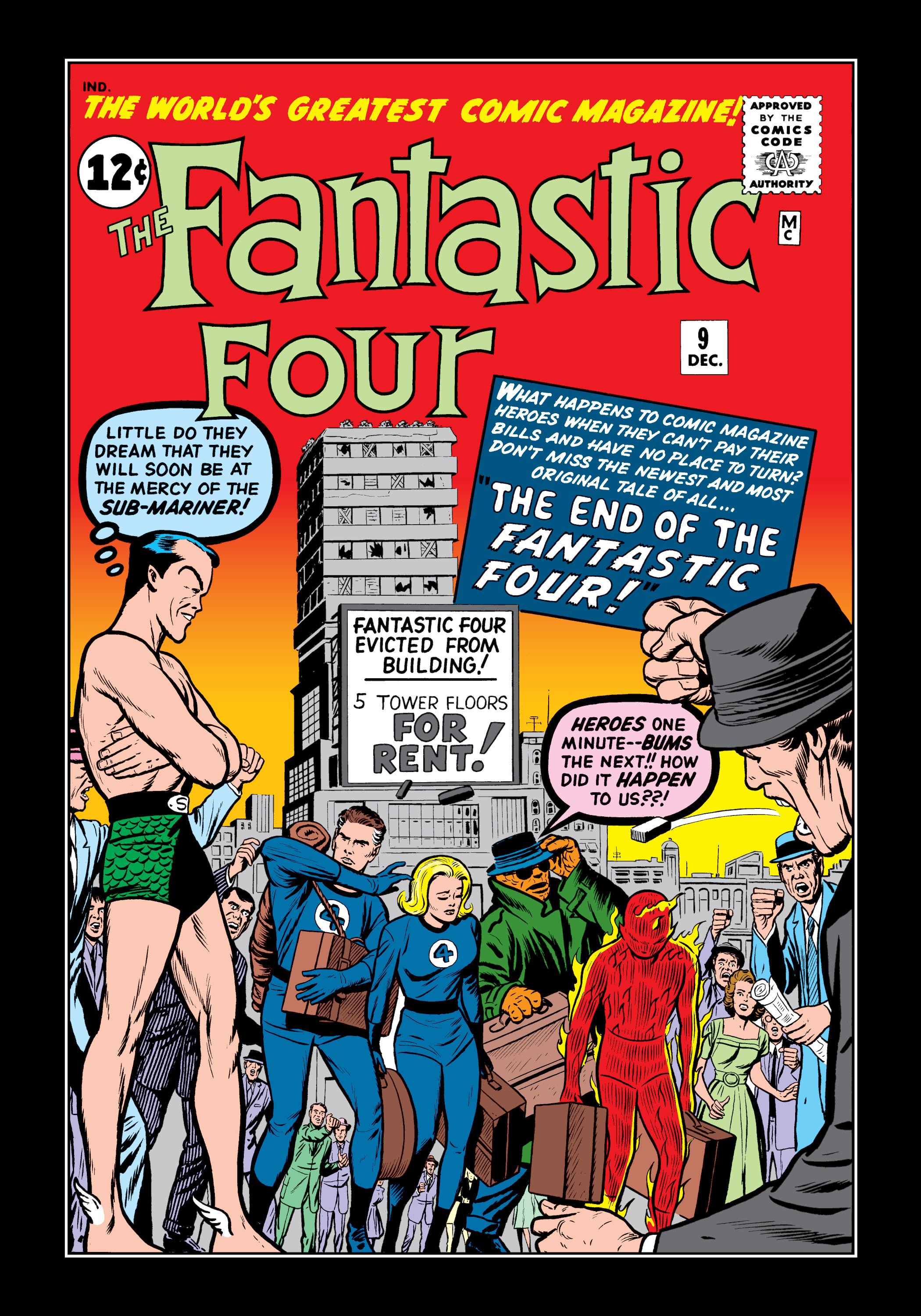 Read online Marvel Masterworks: The Fantastic Four comic -  Issue # TPB 1 (Part 3) - 7