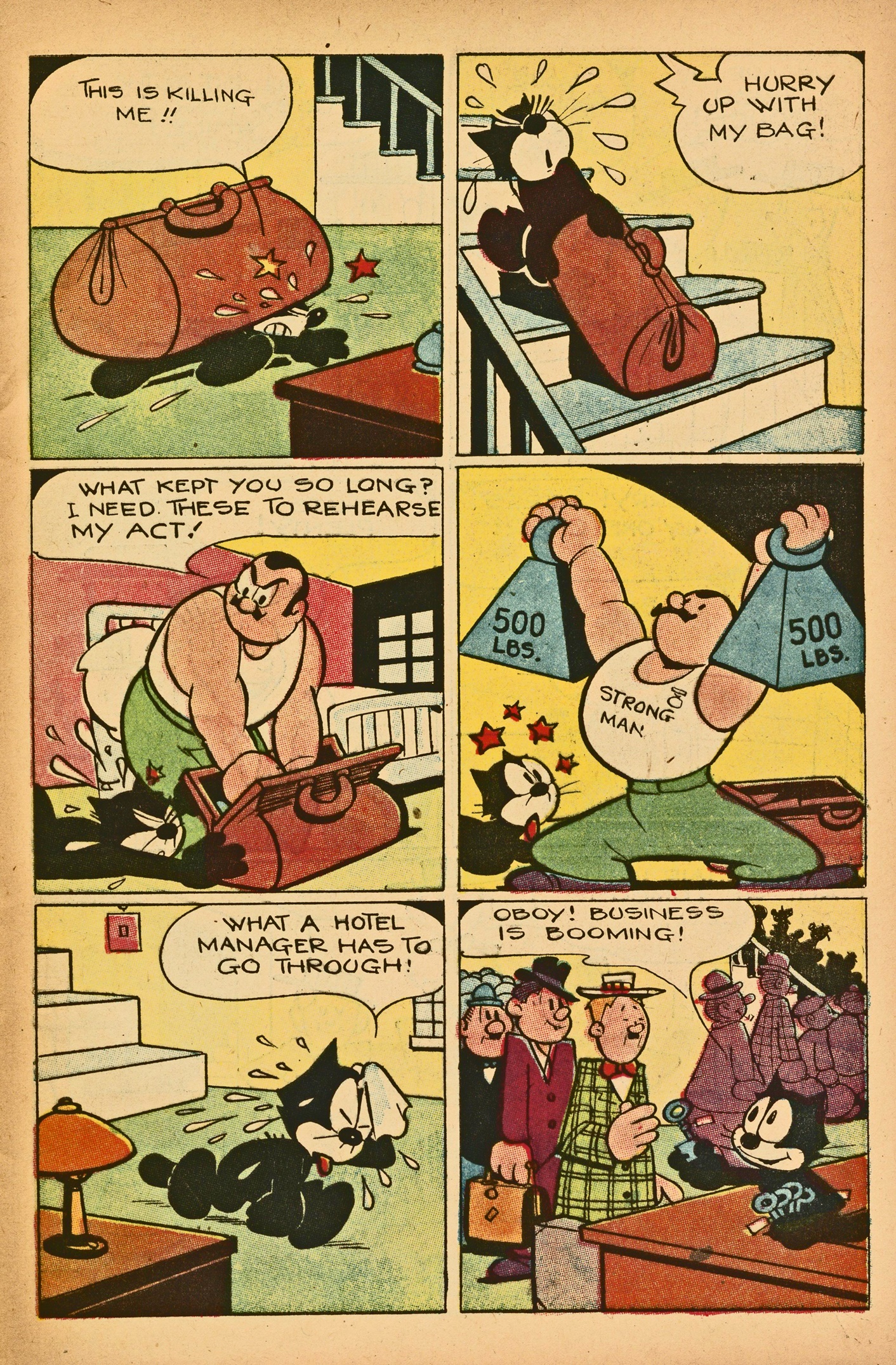 Read online Felix the Cat (1951) comic -  Issue #55 - 7