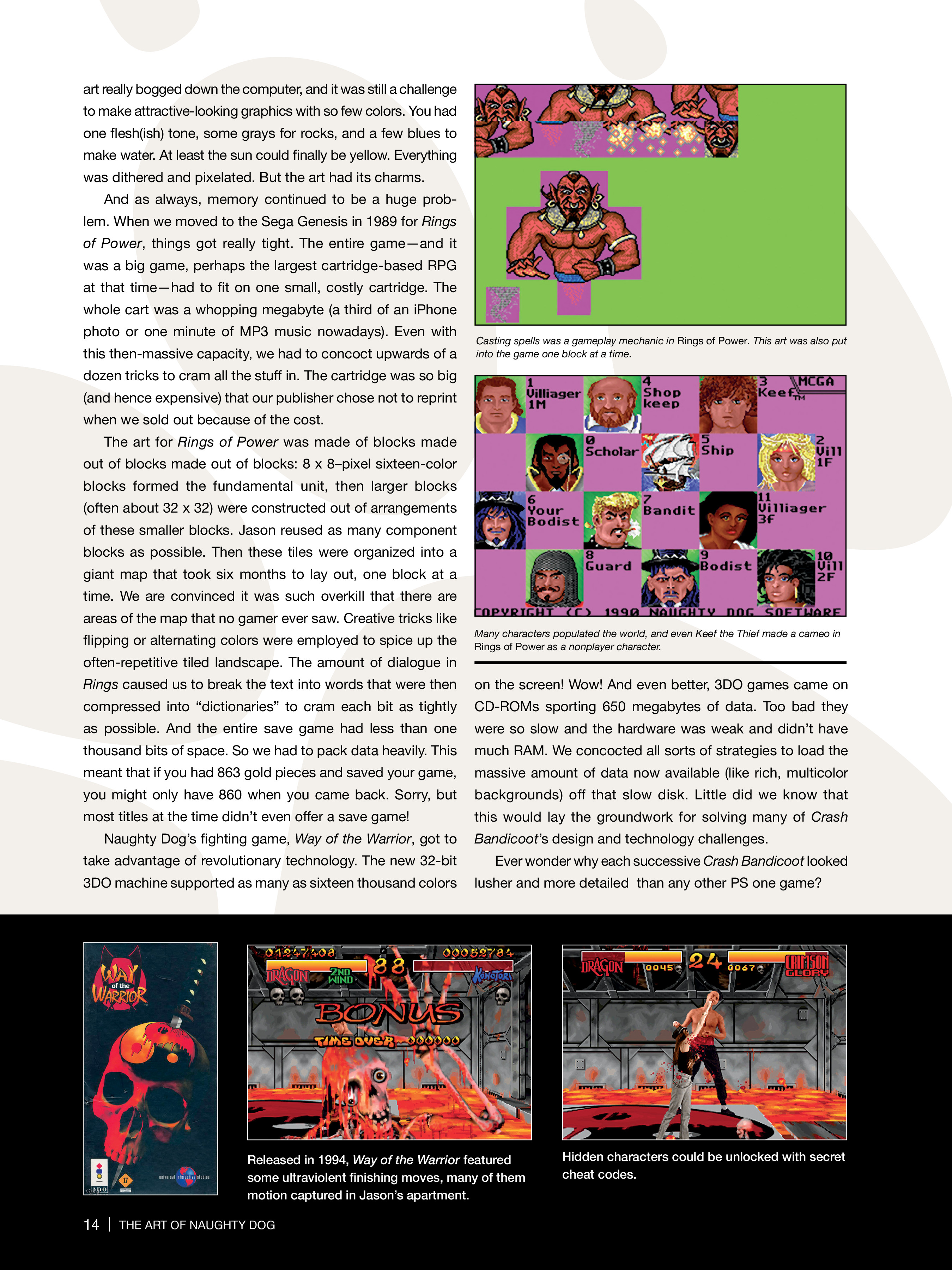 Read online The Art of Naughty Dog comic -  Issue # TPB (Part 1) - 12