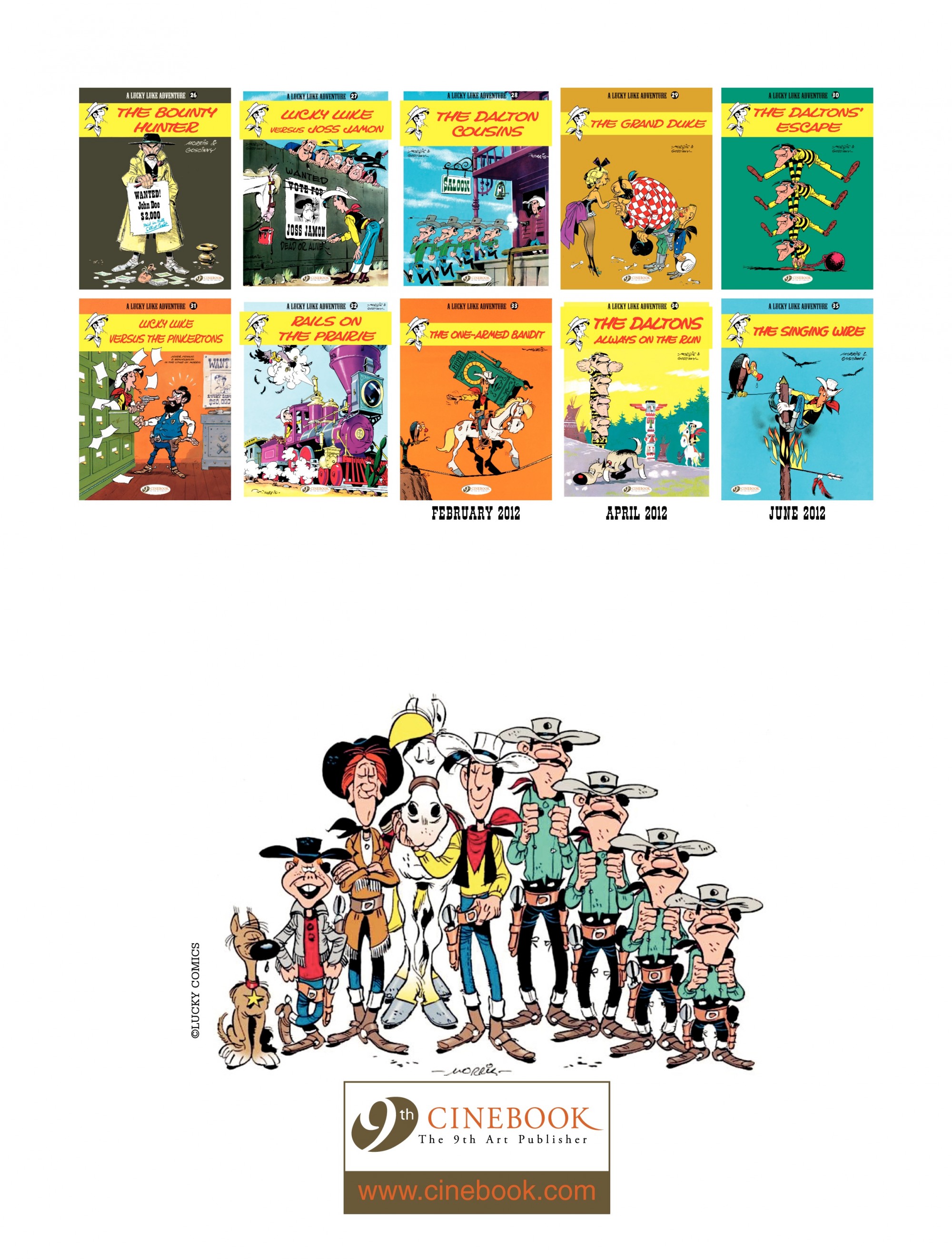 Read online A Lucky Luke Adventure comic -  Issue #32 - 48
