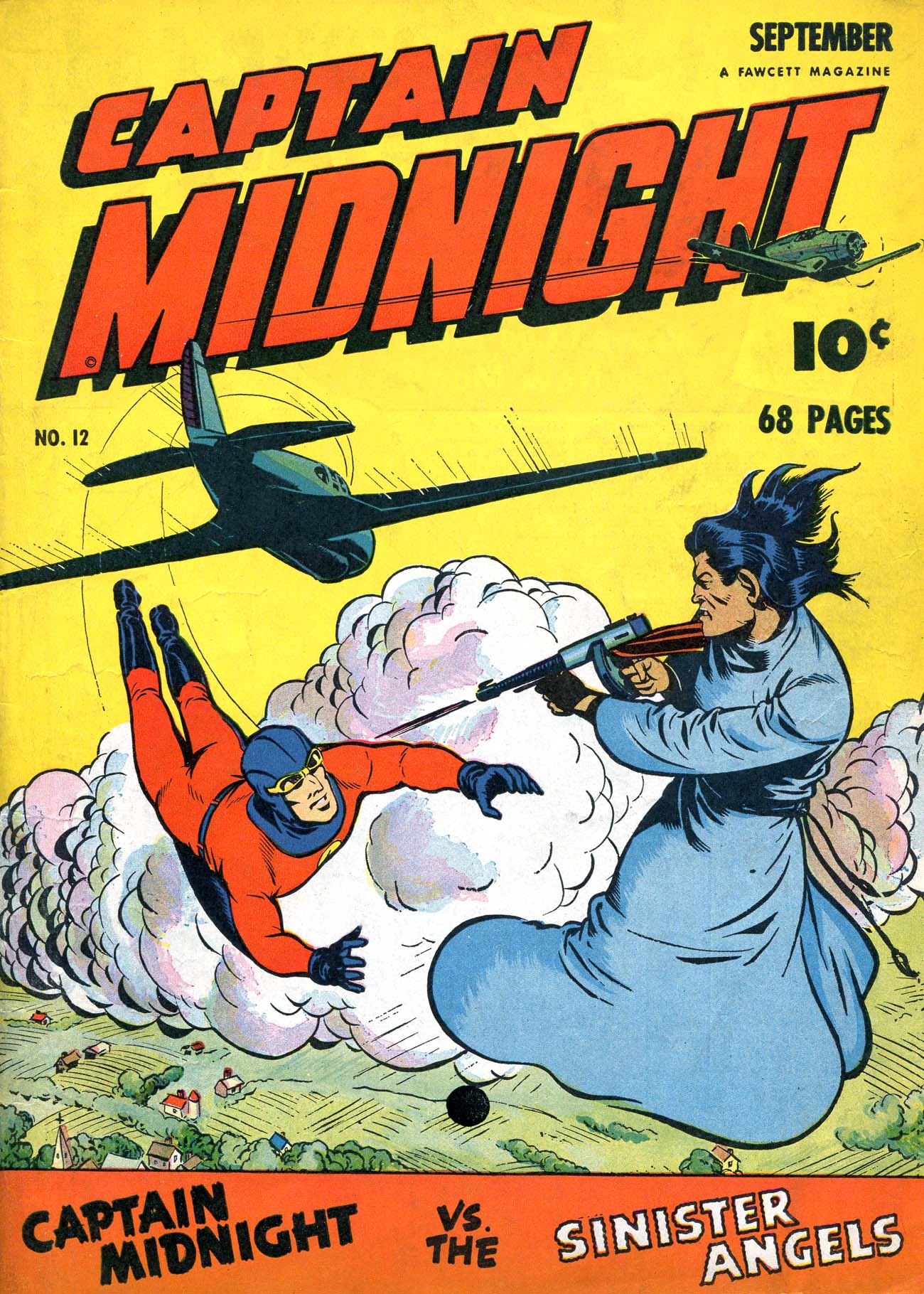 Read online Captain Midnight (1942) comic -  Issue #12 - 1