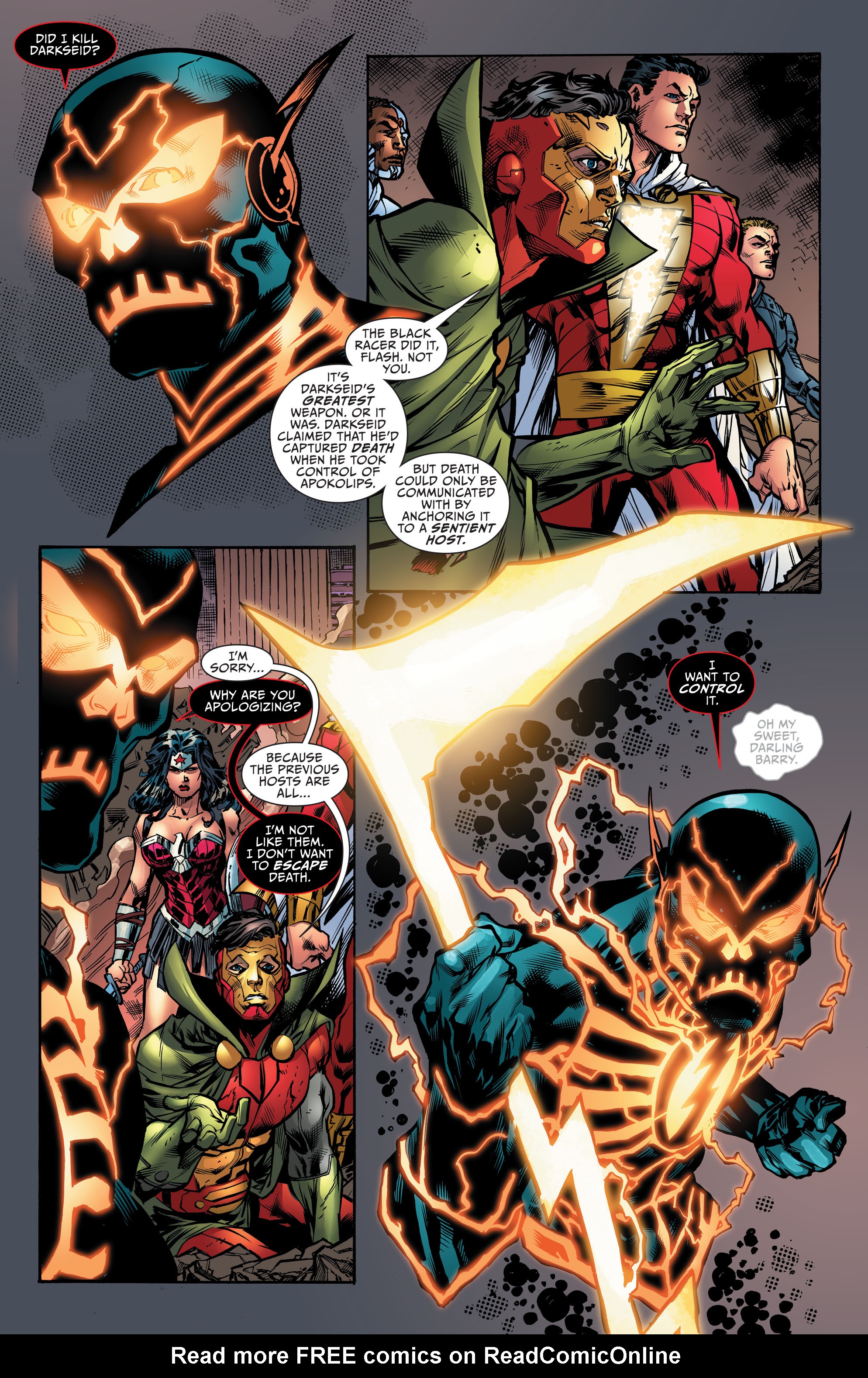 Read online Justice League: Darkseid War: Flash comic -  Issue #1 - 4