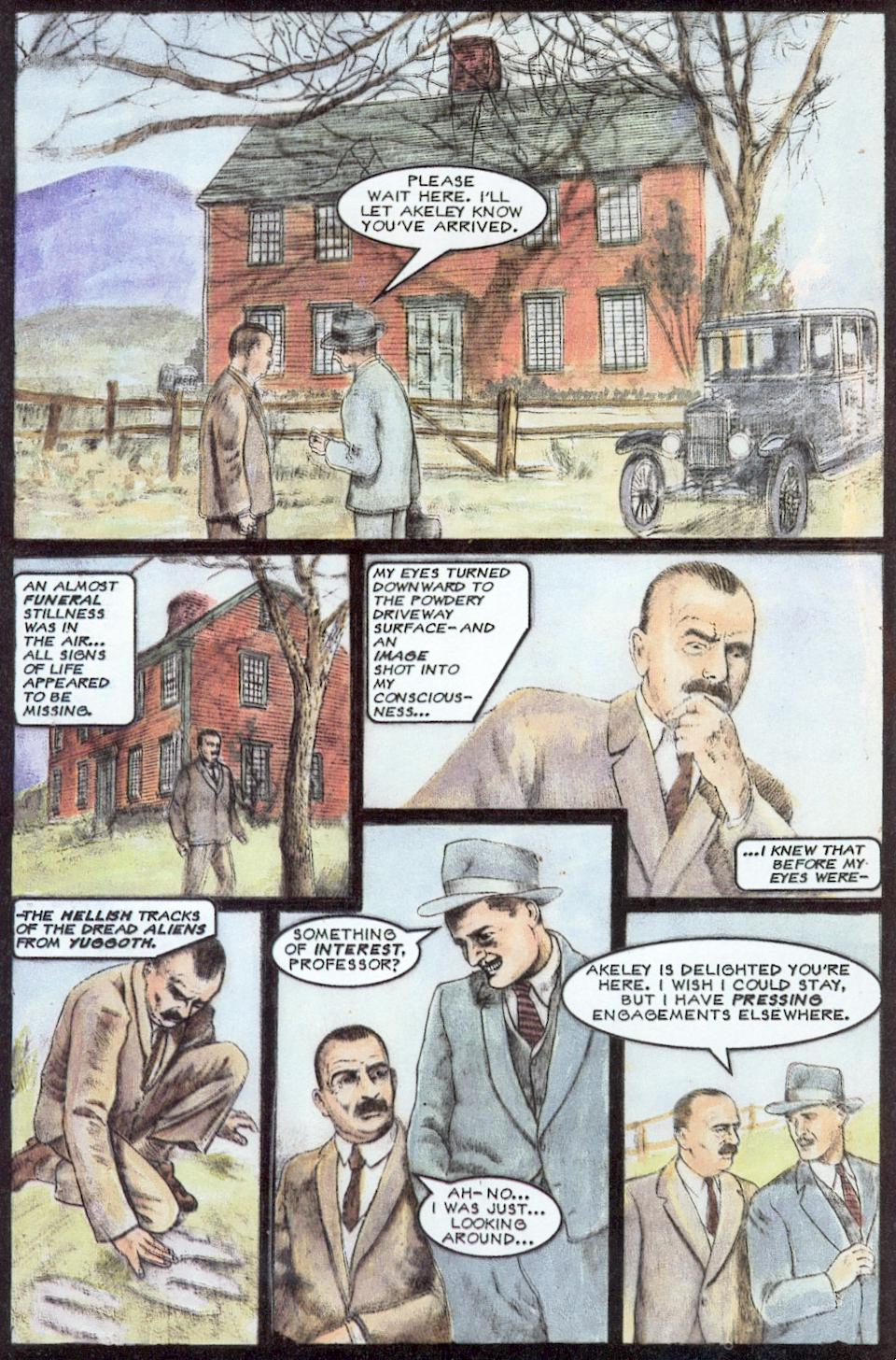 Read online H. P. Lovecraft's Cthulhu comic -  Issue #1 - 18