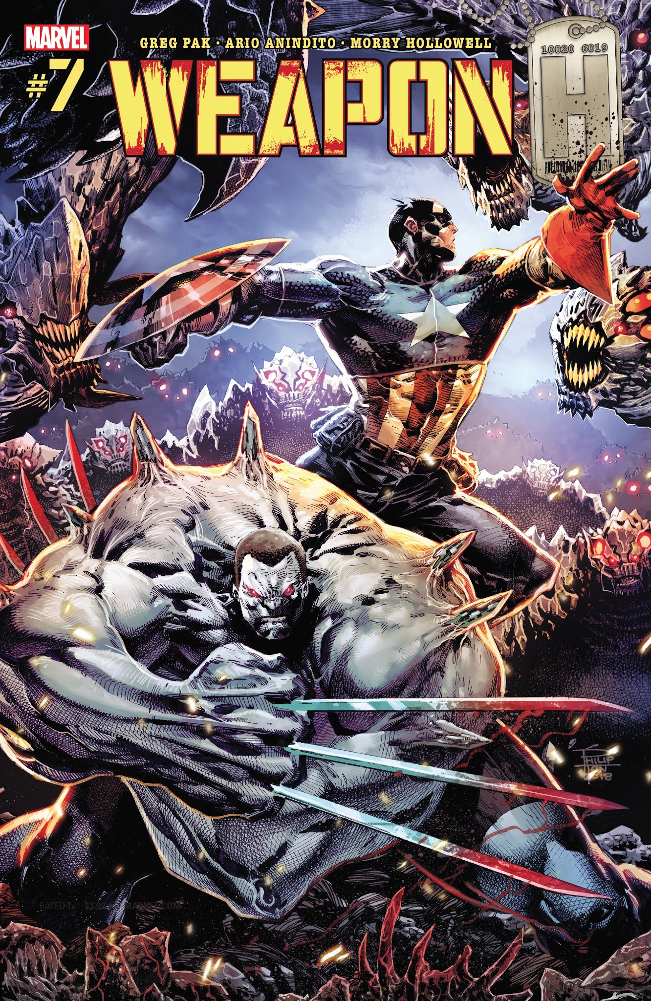 Read online Weapon H comic -  Issue #7 - 1