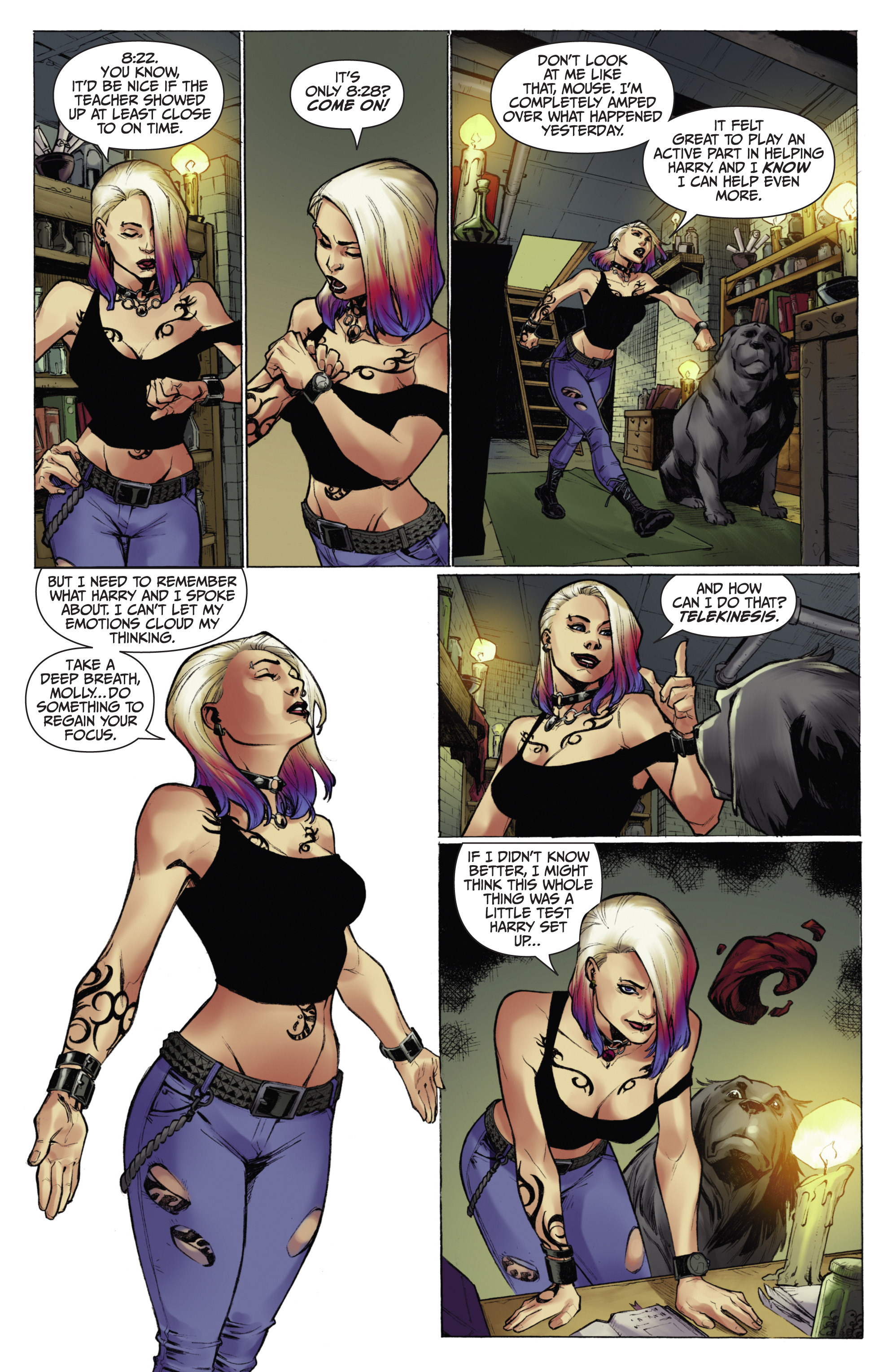 Read online Jim Butcher's The Dresden Files: Down Town comic -  Issue #2 - 14