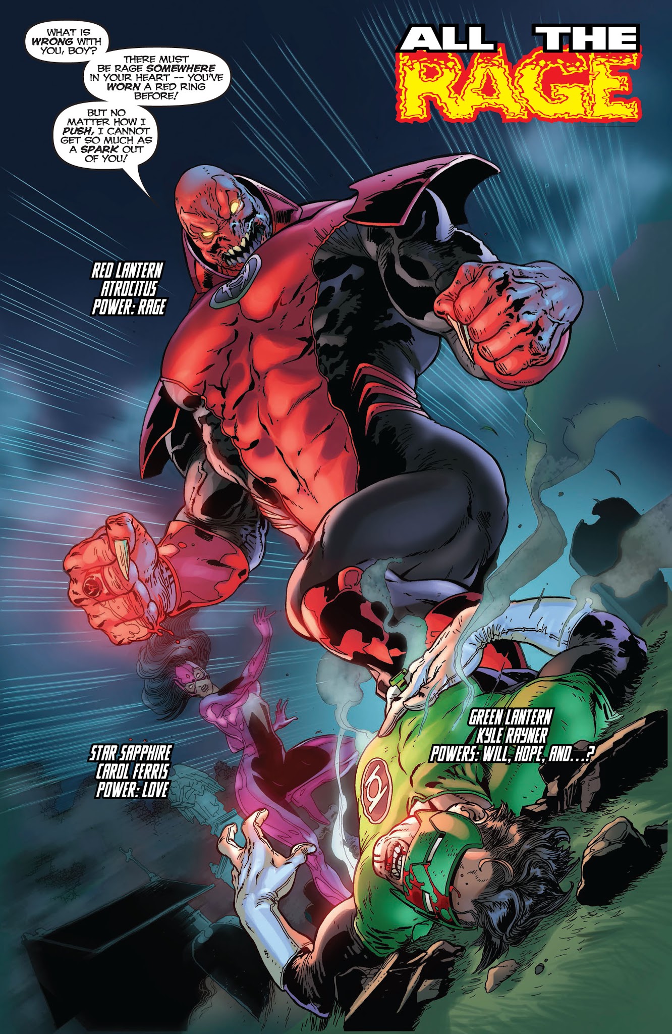 Read online Green Lantern: Rise of the Third Army comic -  Issue # TPB - 128