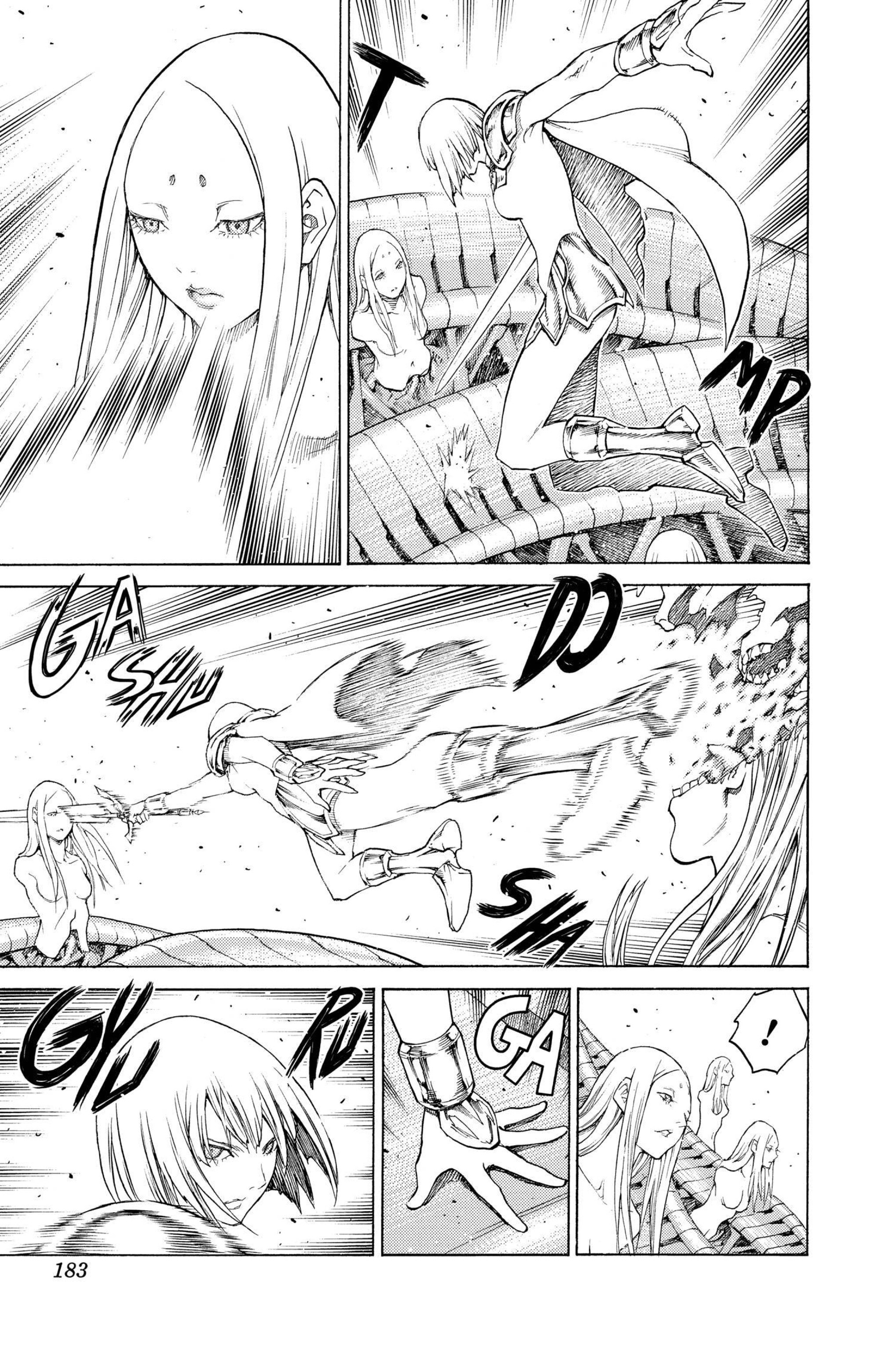 Read online Claymore comic -  Issue #23 - 167