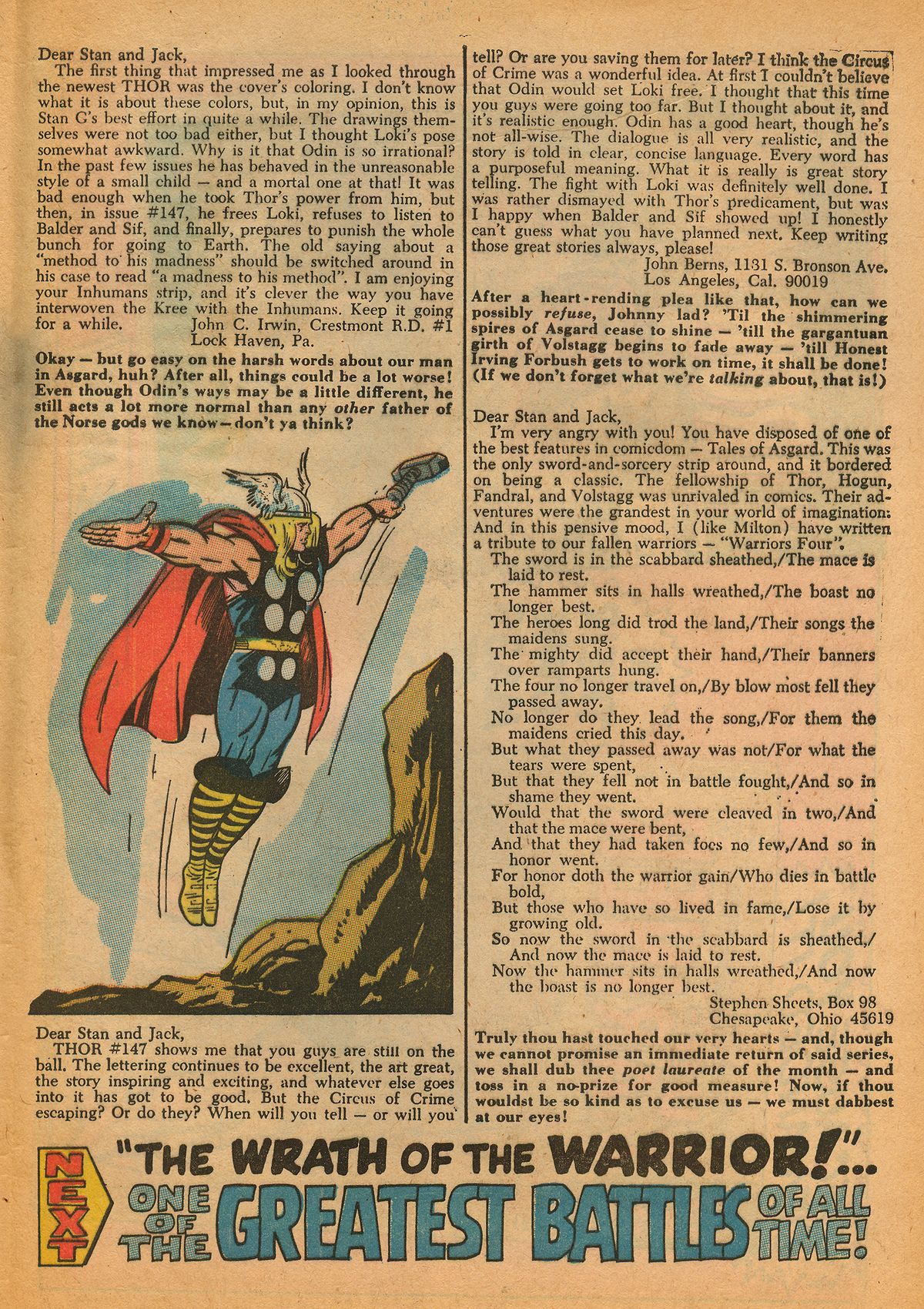 Read online Thor (1966) comic -  Issue #151 - 33