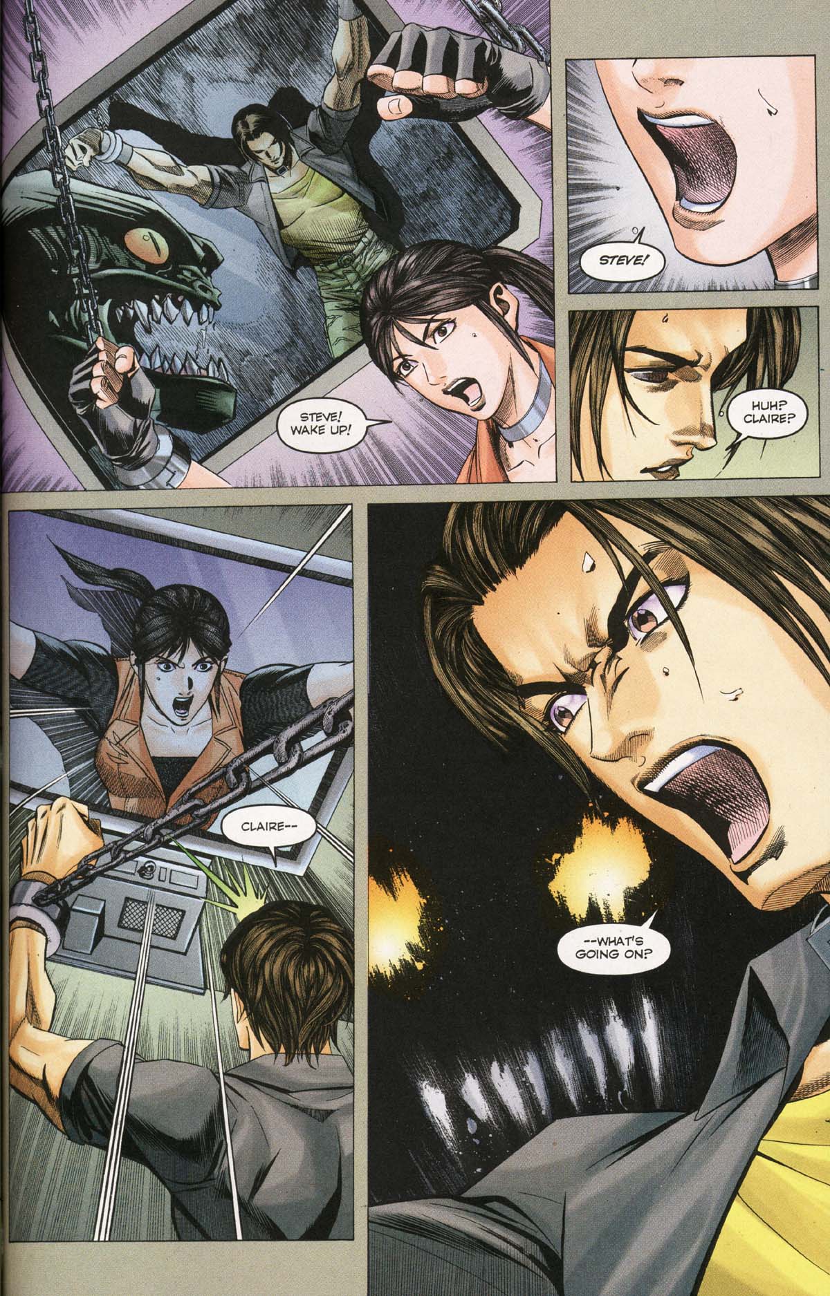 Read online Resident Evil Code: Veronica comic -  Issue #3 - 56