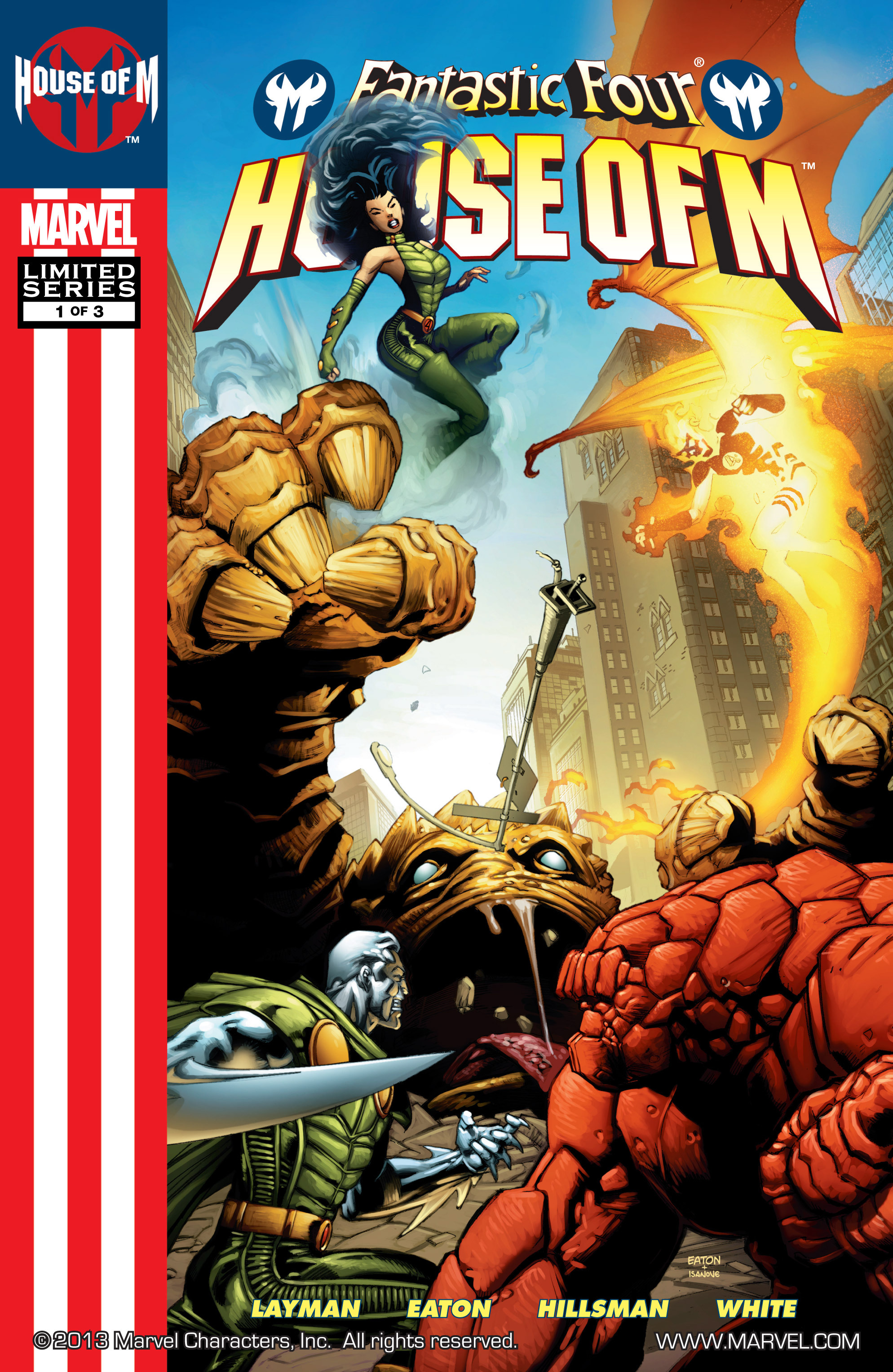 Read online Fantastic Four: House of M comic -  Issue #1 - 1