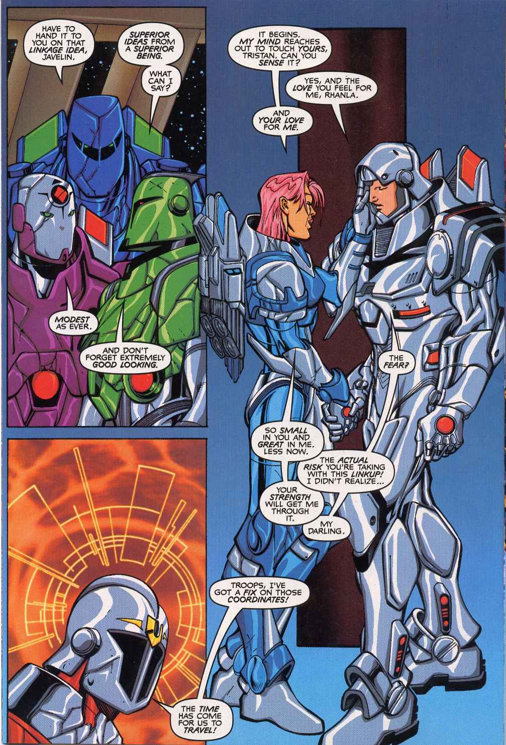 Read online Spaceknights (2000) comic -  Issue #4 - 18