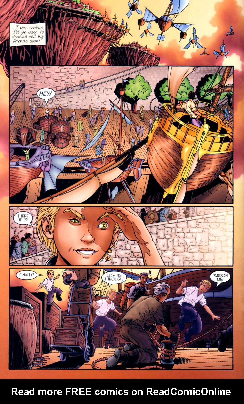 Read online Meridian comic -  Issue #9 - 14