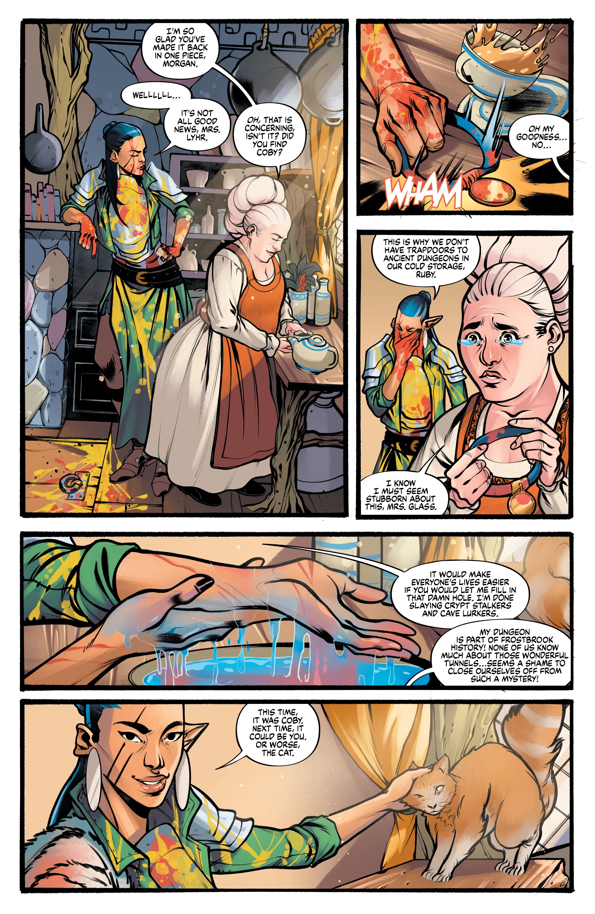 Read online Dryad comic -  Issue #1 - 11