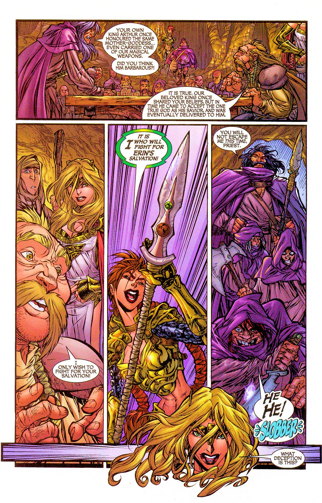 Read online Lady Pendragon / More Than Mortal comic -  Issue #1 - 7