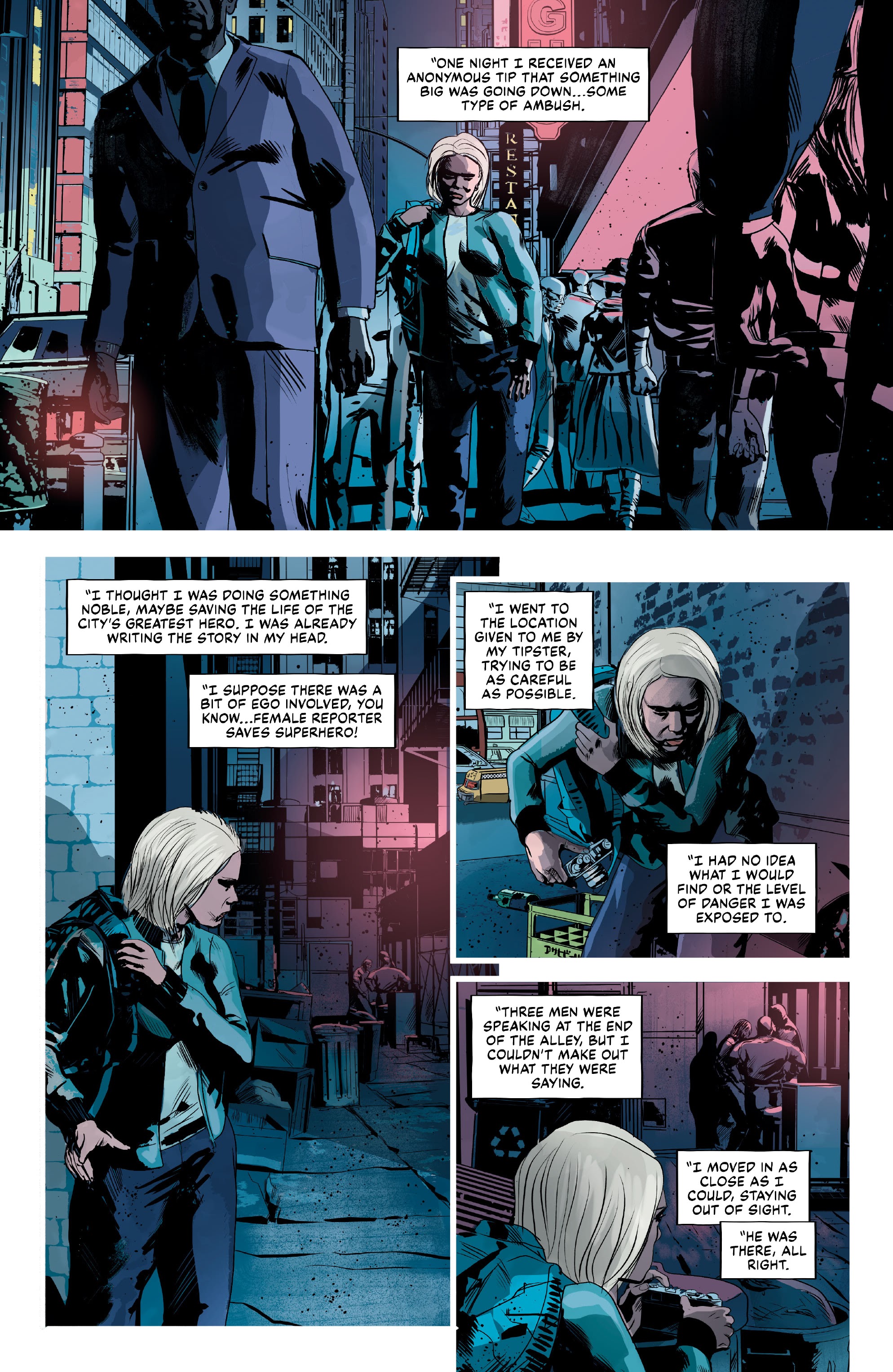 Read online Cloaked comic -  Issue #2 - 14