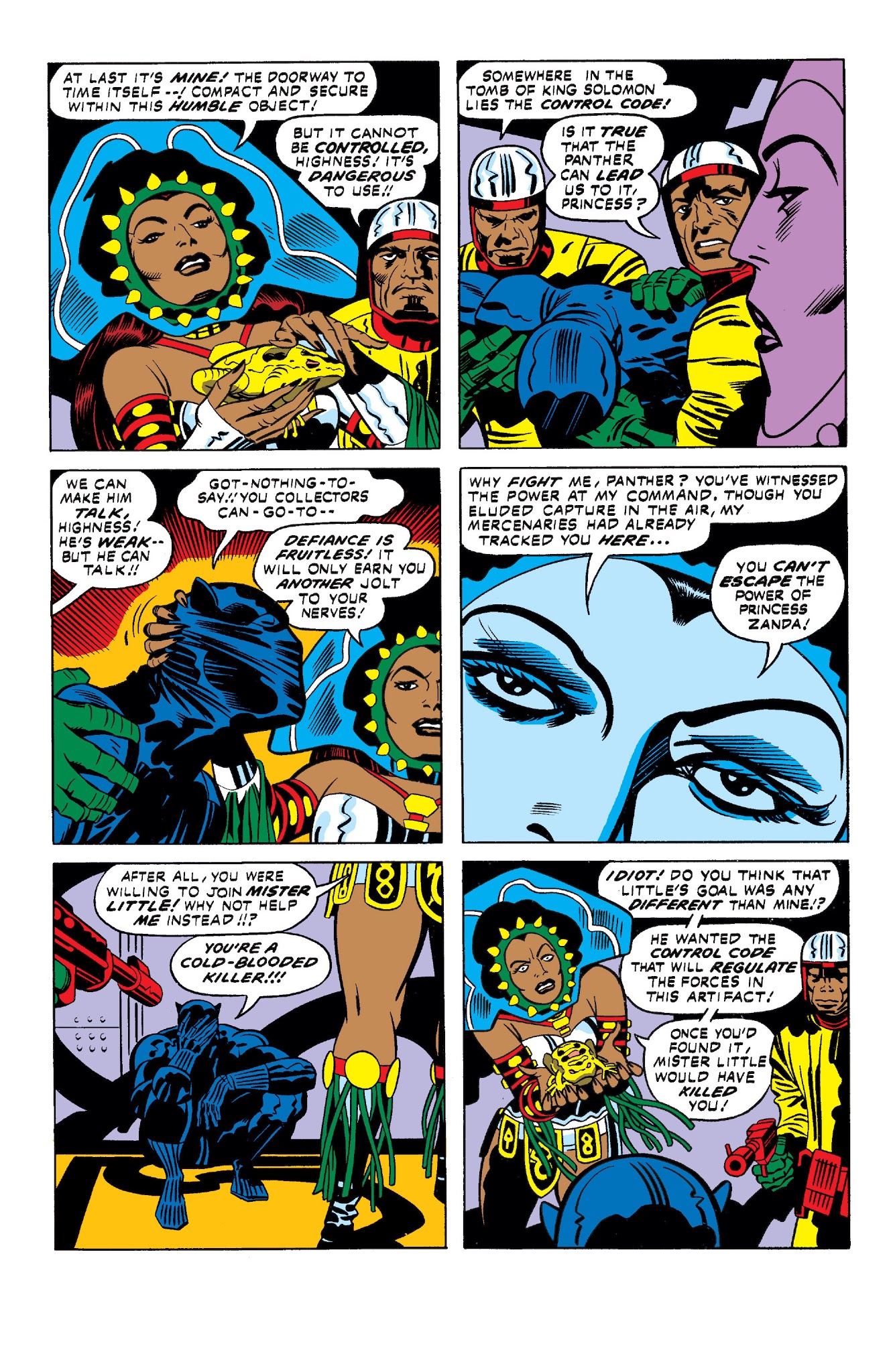 Read online Marvel Masterworks: The Black Panther comic -  Issue # TPB 2 - 21