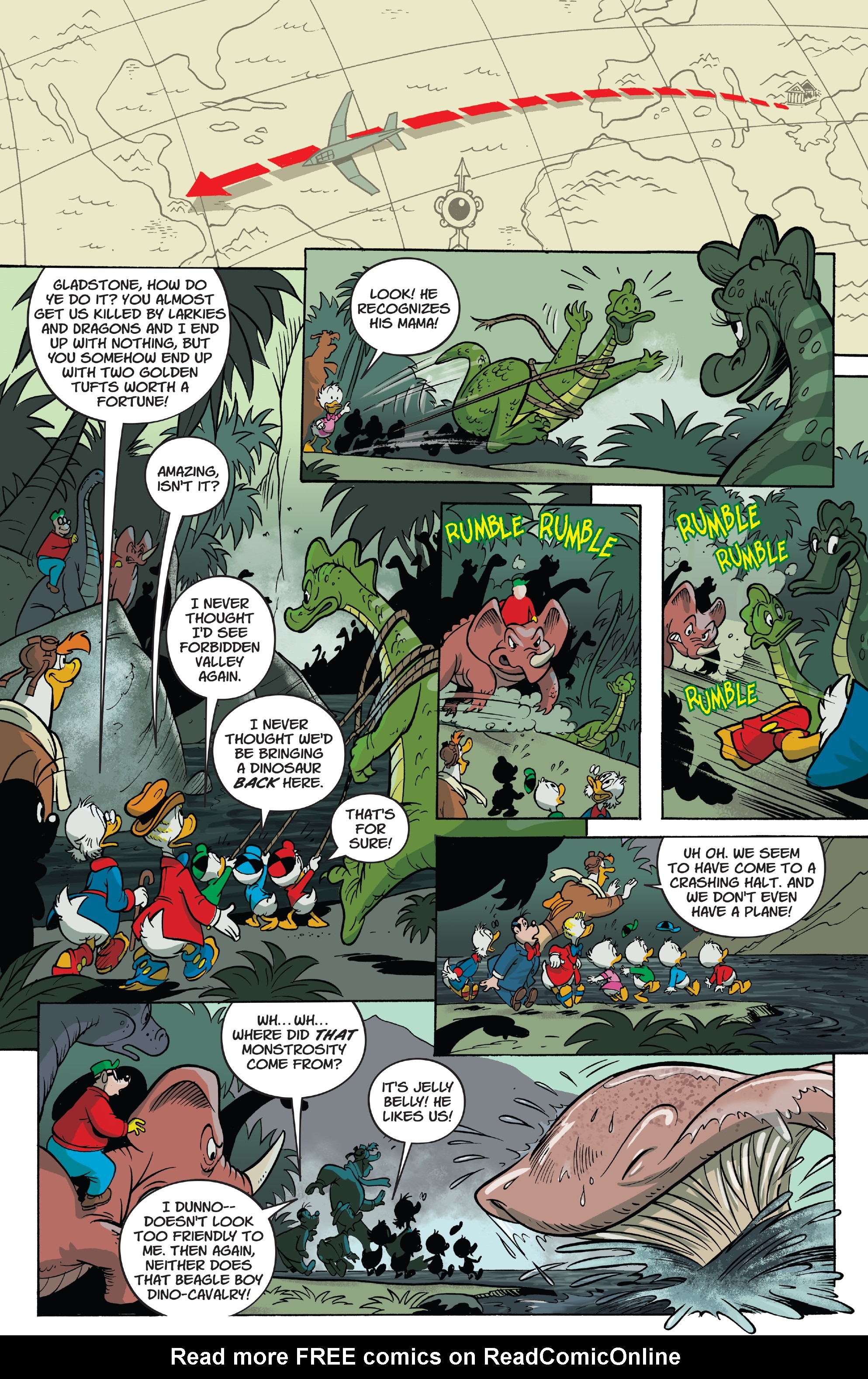 Read online Disney Afternoon Giant comic -  Issue #4 - 38