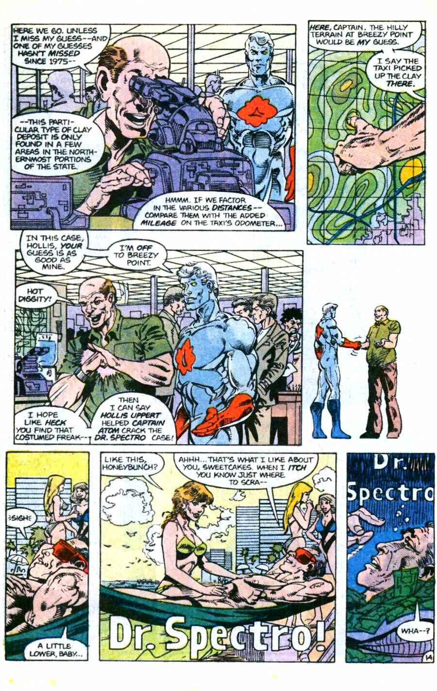 Read online Captain Atom (1987) comic -  Issue #6 - 15