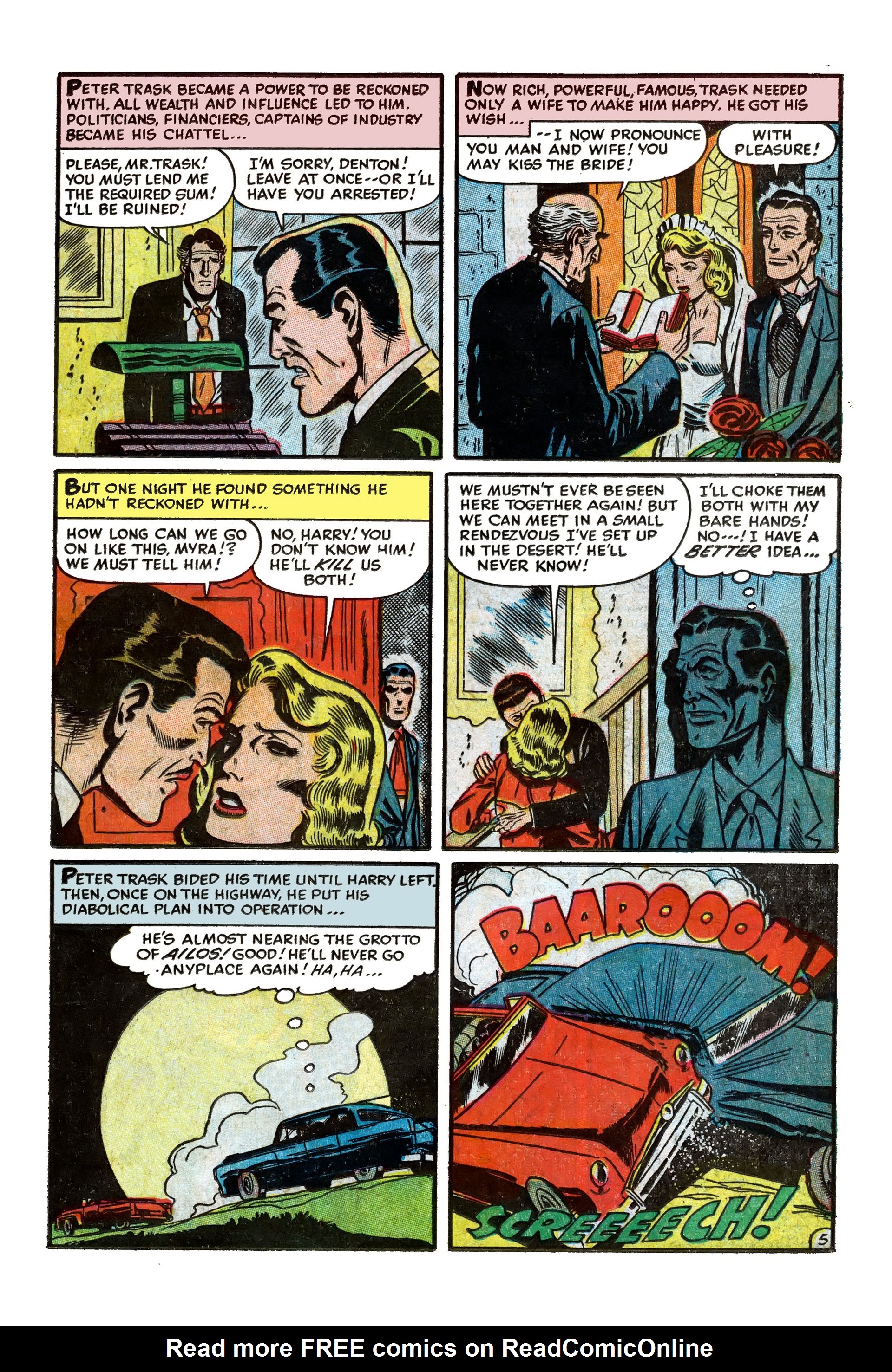 Read online Chamber of Chills (1951) comic -  Issue #14 - 15
