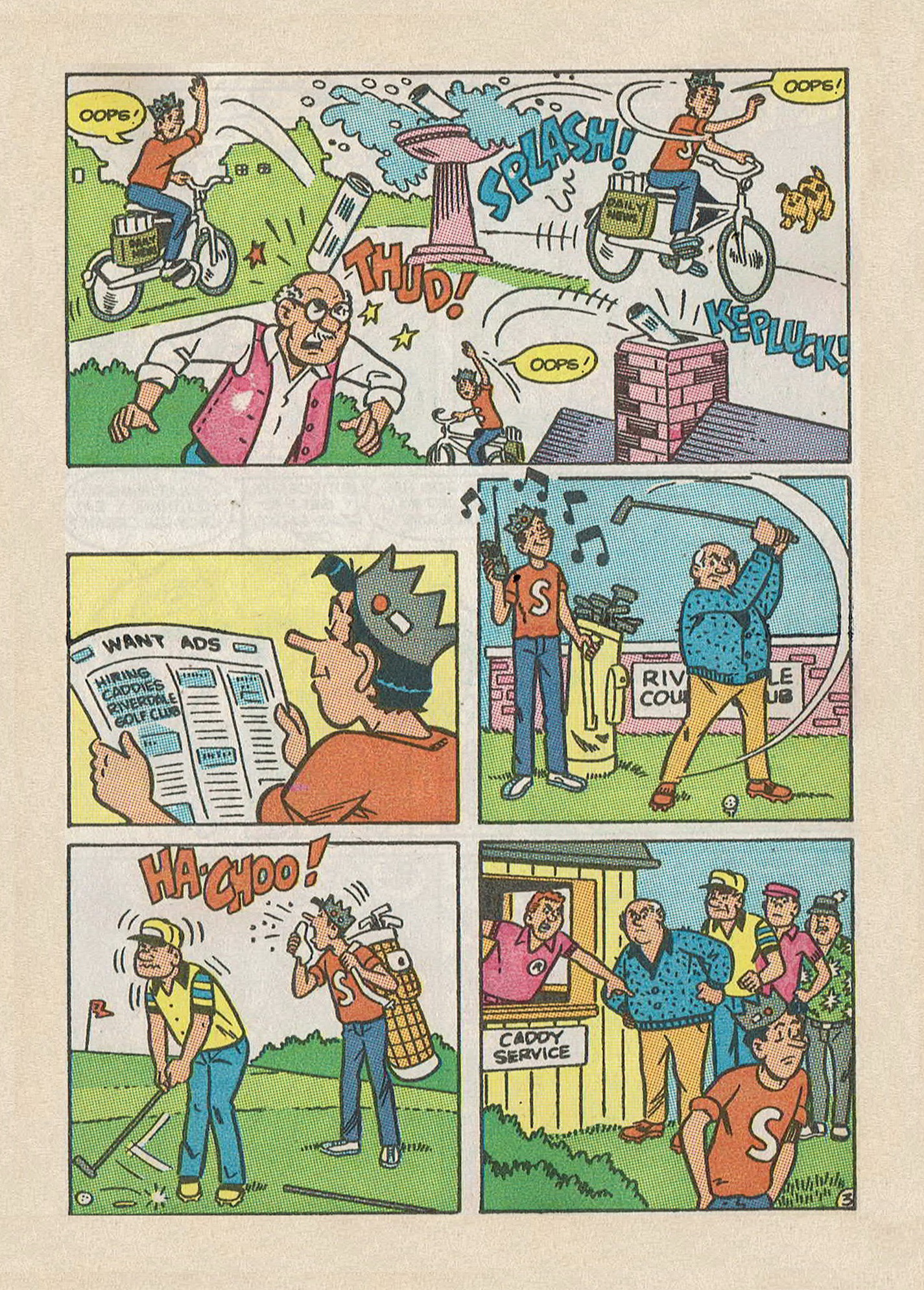 Read online Jughead Jones Comics Digest comic -  Issue #63 - 101