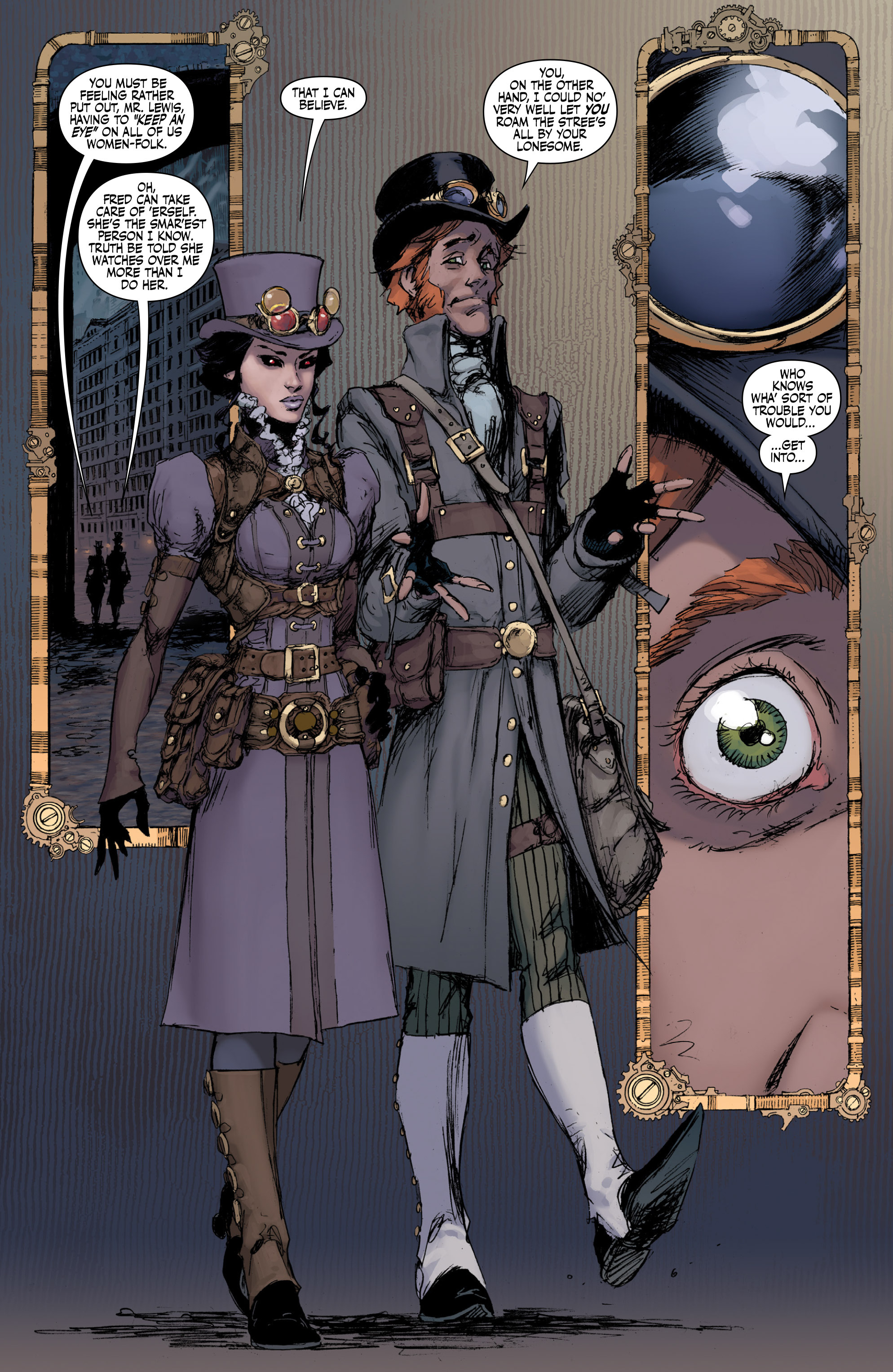 Read online Lady Mechanika: The Lost Boys of West Abbey comic -  Issue #1 - 10