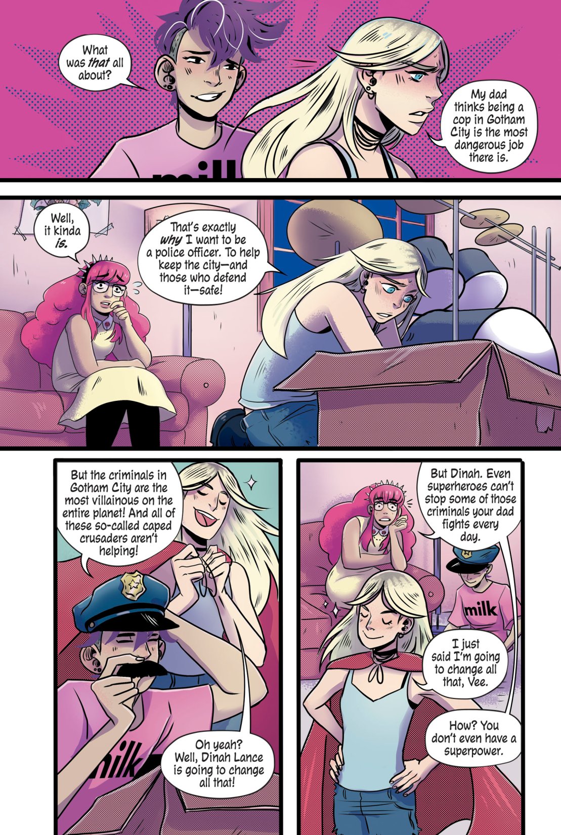 Read online The Secret Spiral of Swamp Kid/Black Canary: Ignite (Halloween ComicFest Special Edition) comic -  Issue # Full - 26