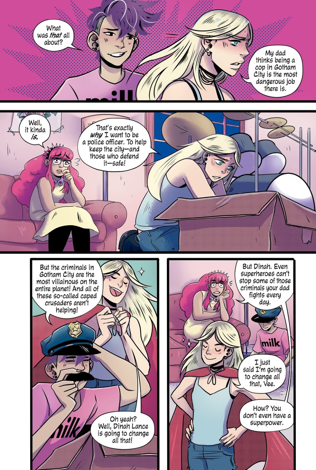 The Secret Spiral of Swamp Kid/Black Canary: Ignite (Halloween ComicFest Special Edition) issue Full - Page 26